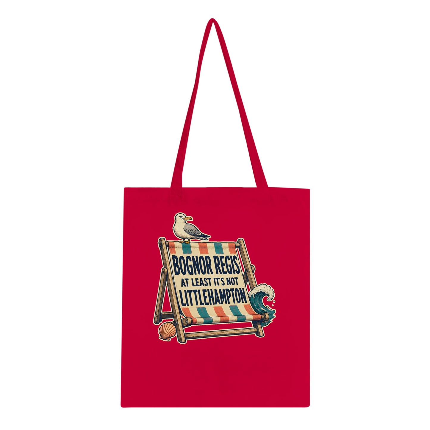 Bognor Regis — At Least It's Not Littlehampton Tote Bag — product view 4