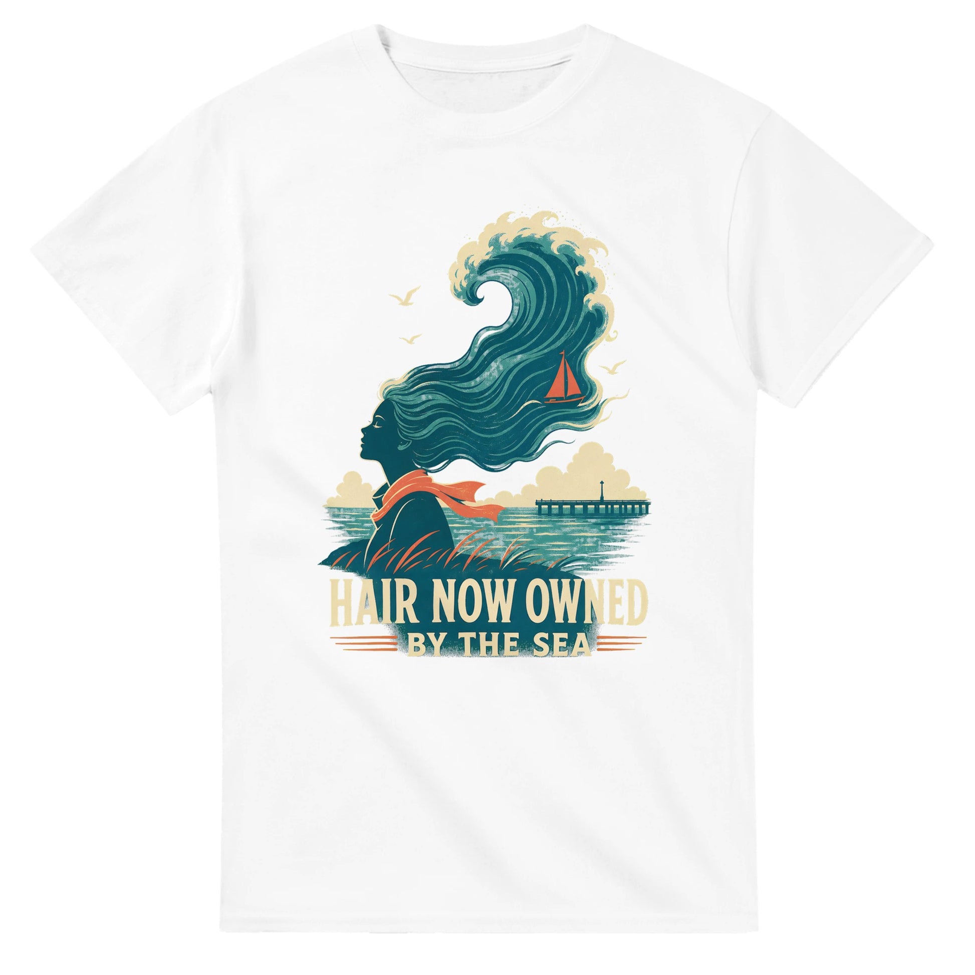 Hair Now Owned by the Sea T-shirt — product view 1