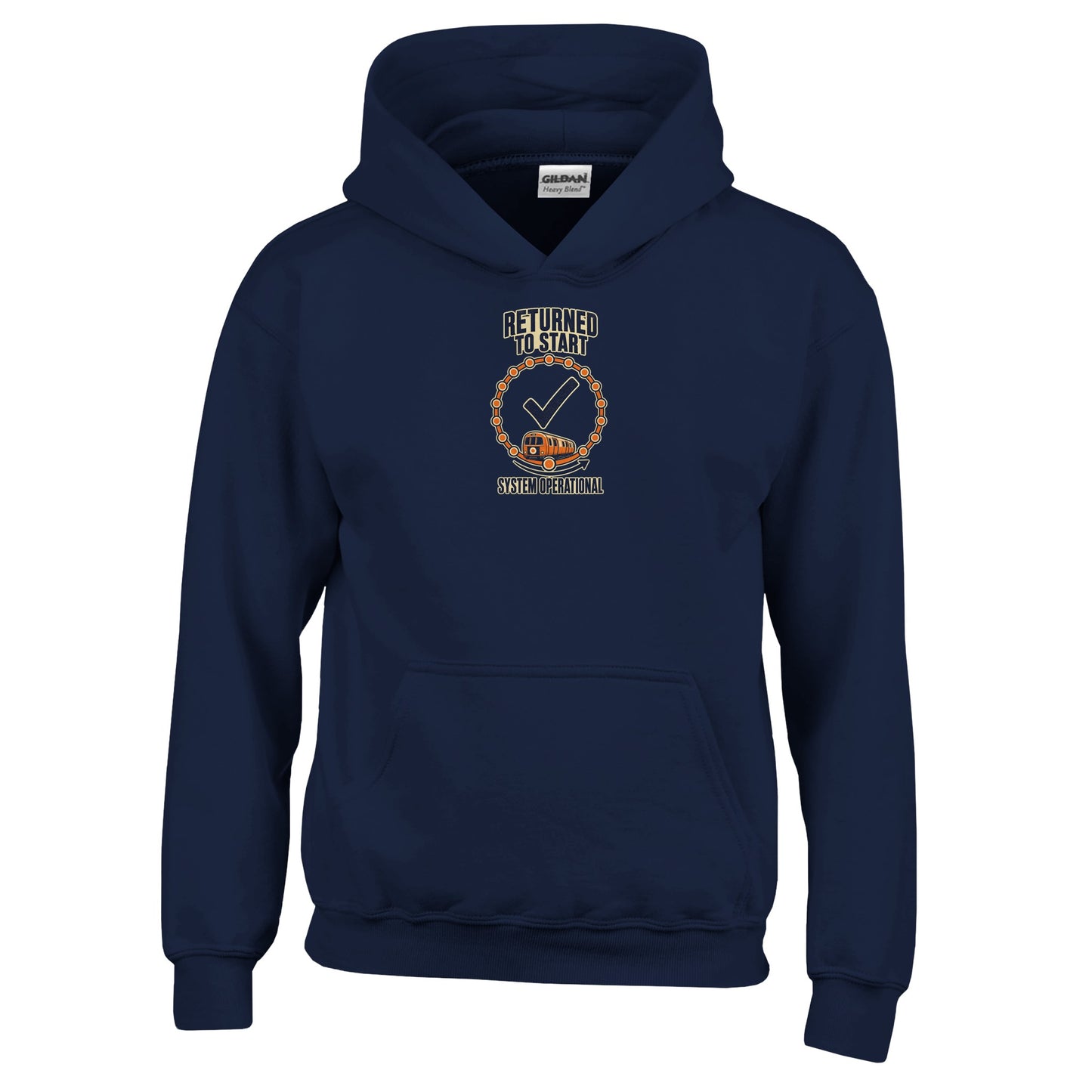 Glasgow Subway: System Operational Kids' Hoodie — product view 7