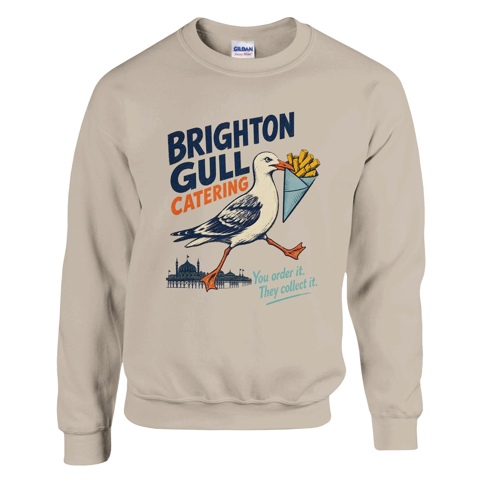 Brighton Gull Catering - You Order It, They Collect It Sweatshirt — product view 2