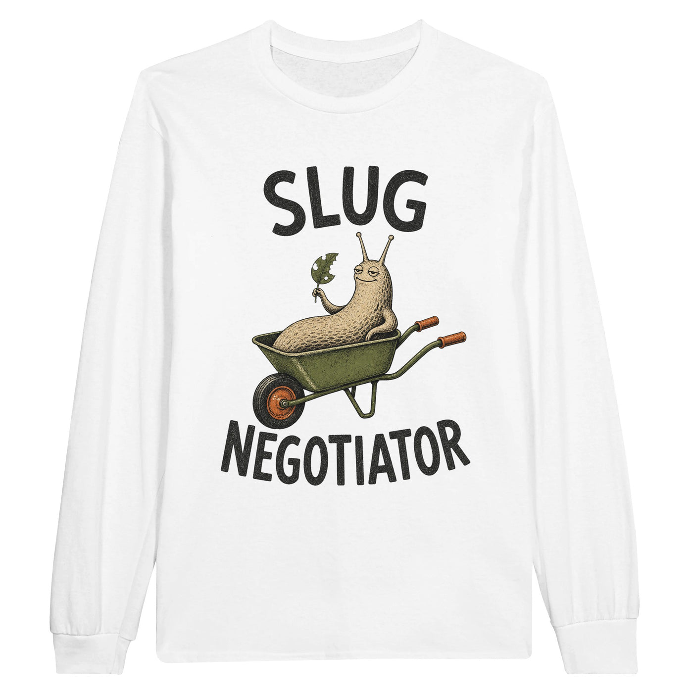 Slug Negotiator Garden Graphic Long-Sleeve T-shirt