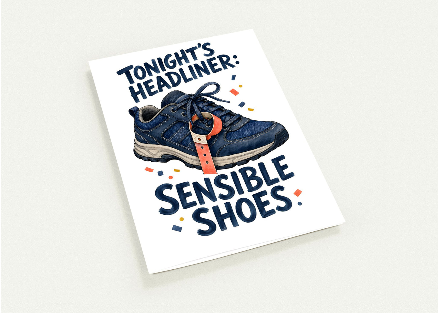 Tonight's Headliner: Sensible Shoes Concert Greeting Card Pack — product view 4