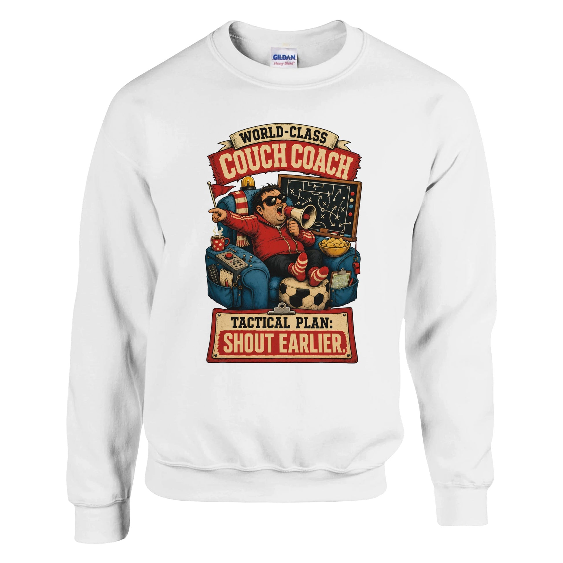 World-Class Couch Coach Sweatshirt — product view 1