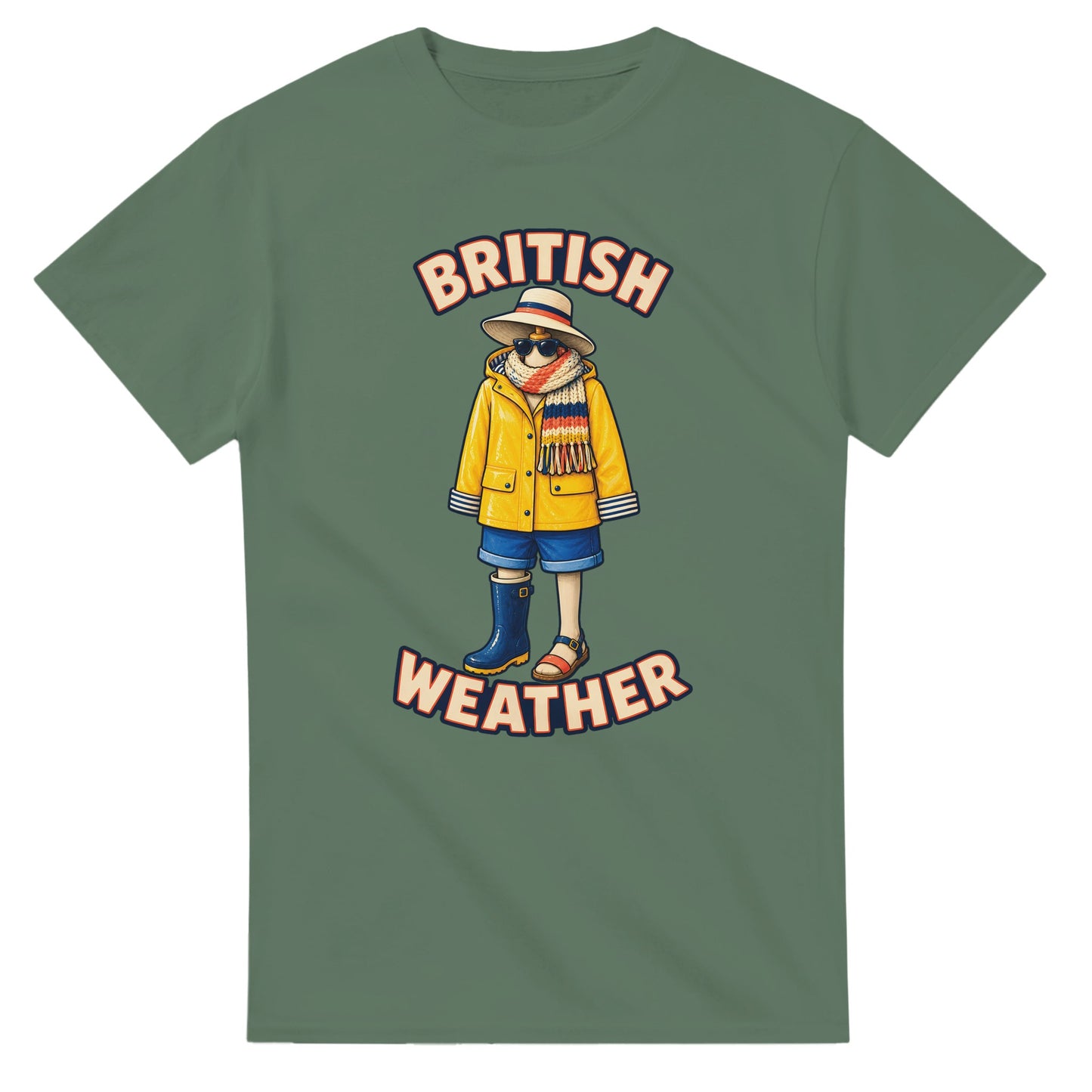 British Weather All-Weather Outfit T-shirt — product view 13