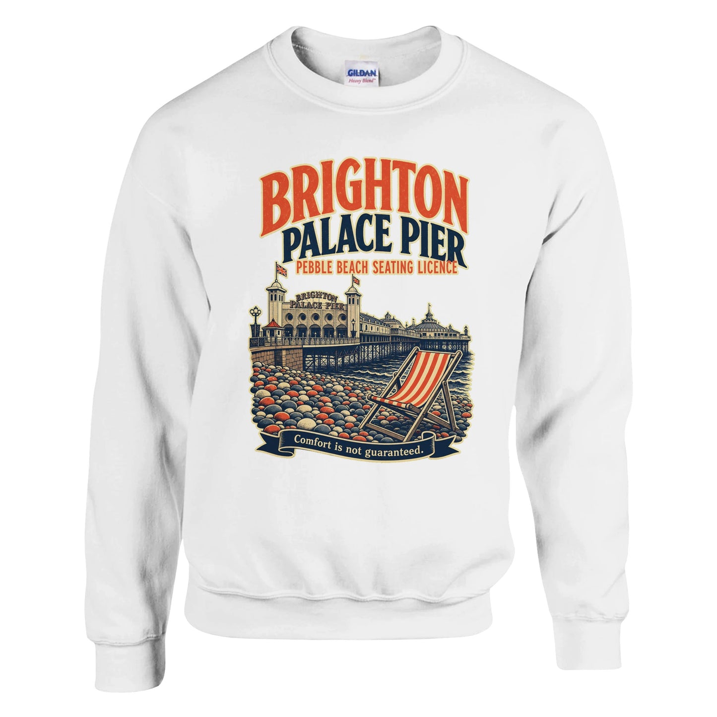 Brighton Pebble Beach Seating Licence Sweatshirt — product view 1