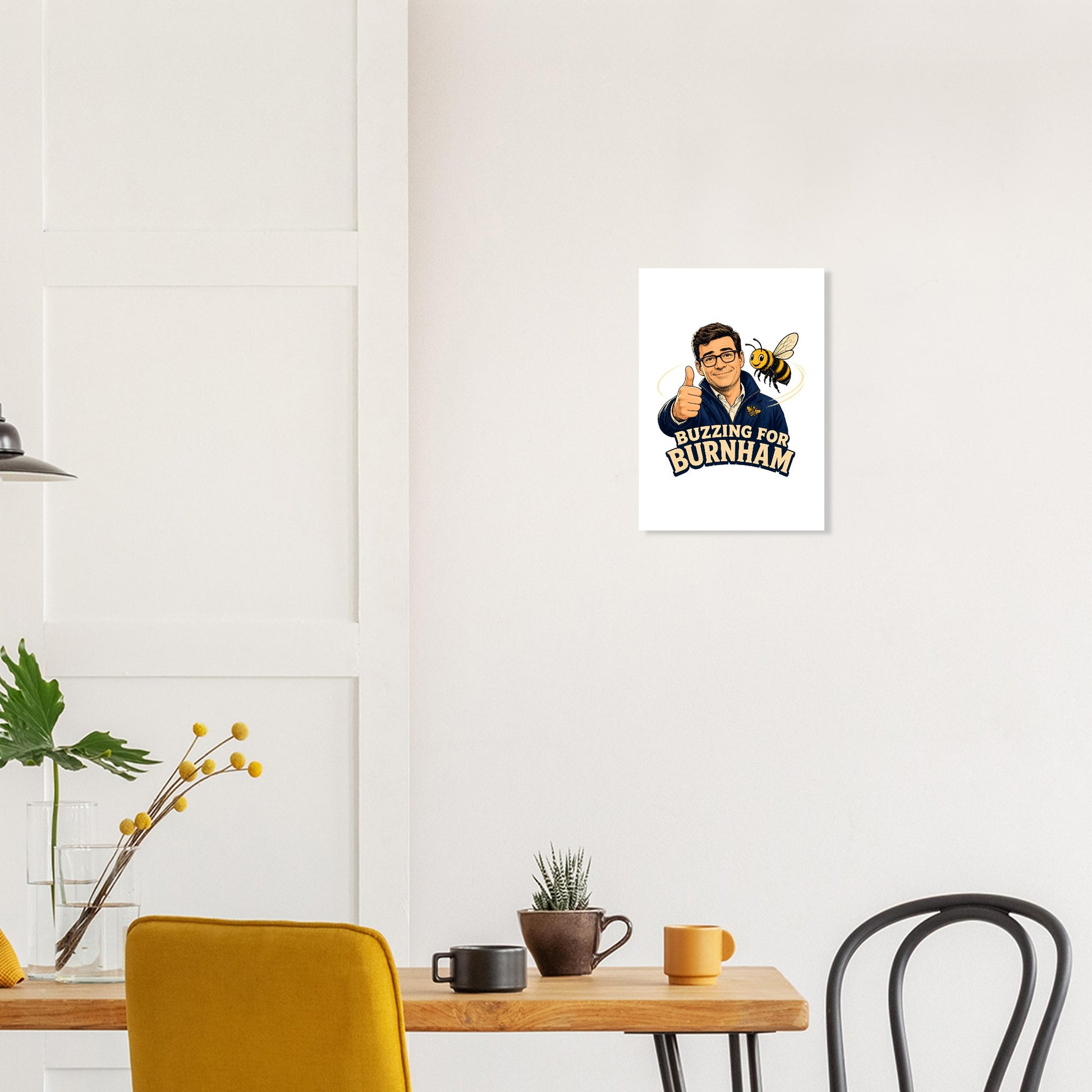 Buzzing for Burnham Poster — product view 10