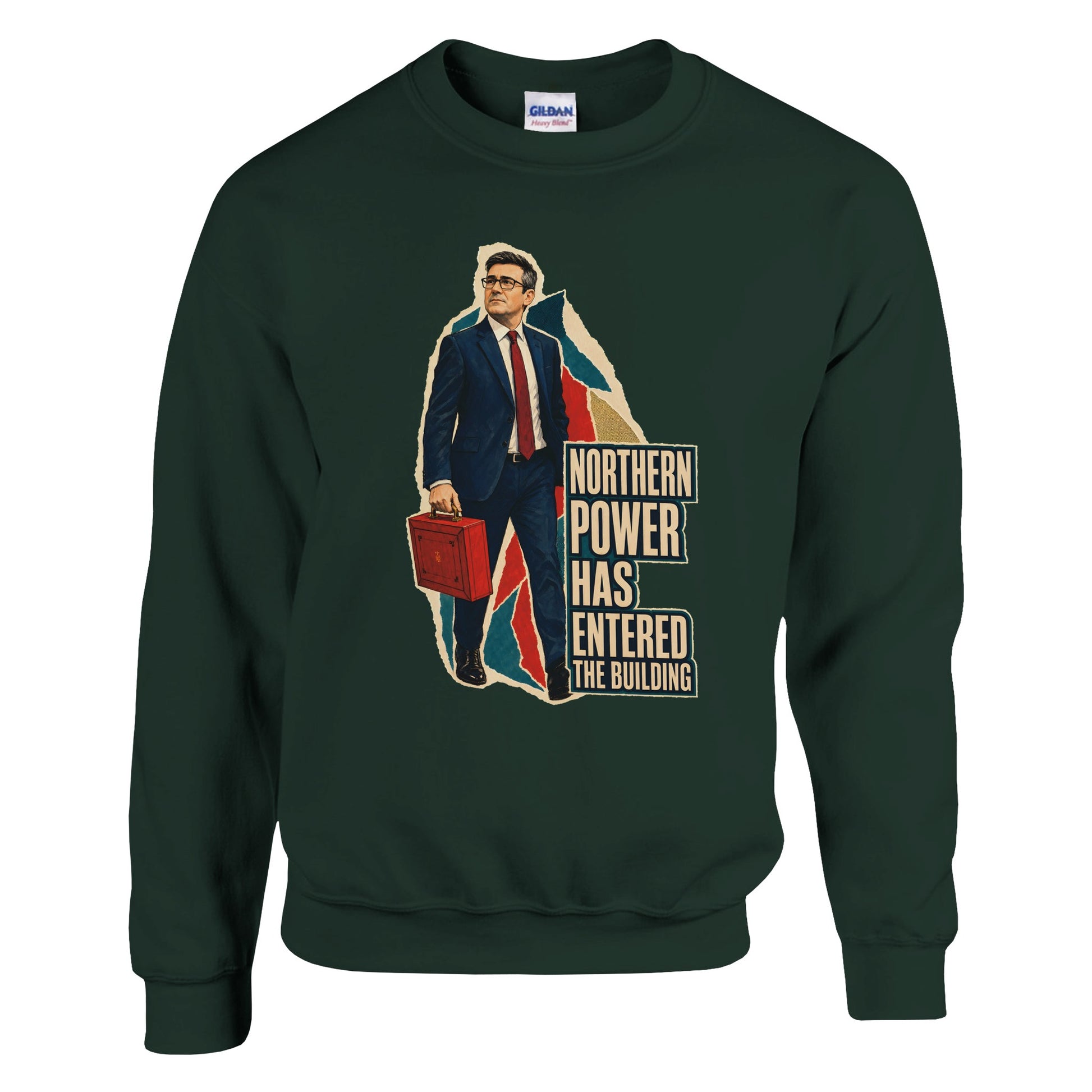 Northern Power Has Entered the Building Tote Bag Sweatshirt — product view 4
