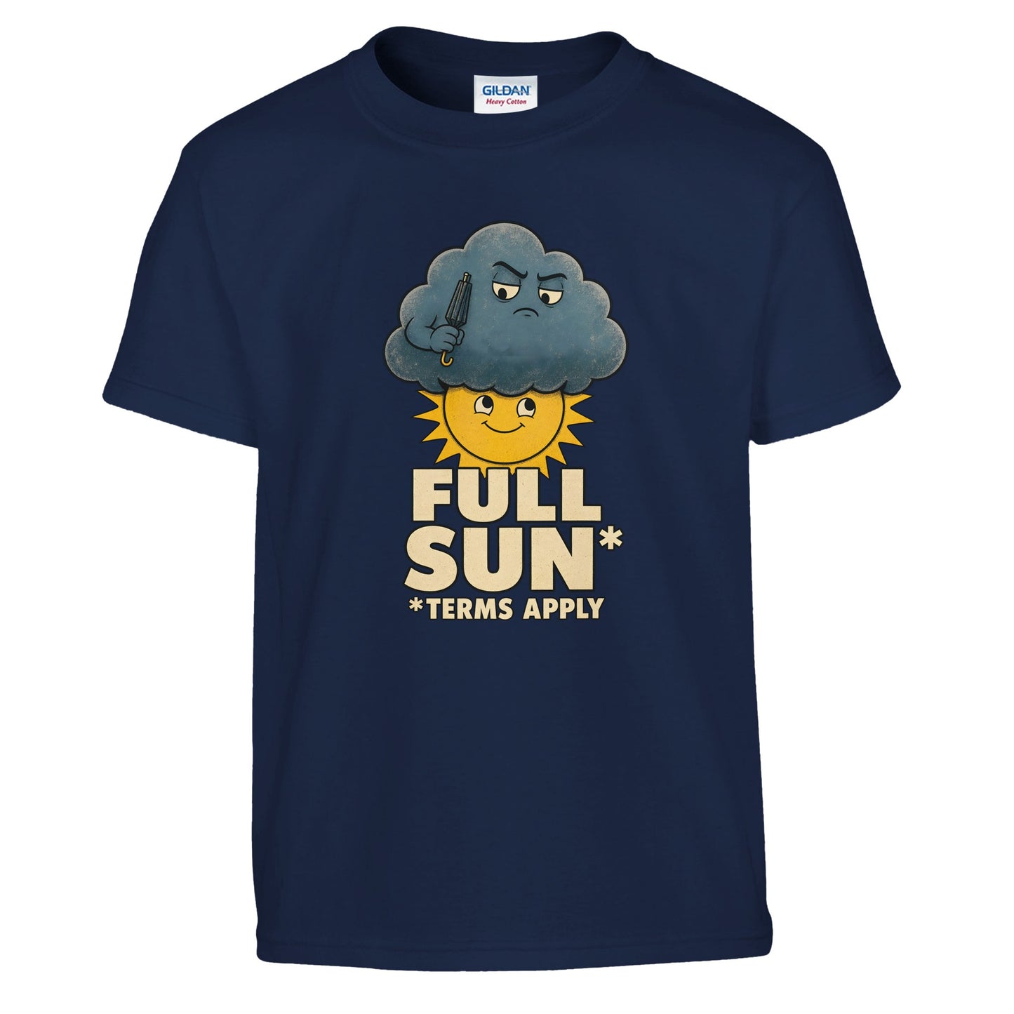 Full Sun, Terms Apply Weather Graphic Kids' T-shirt — product view 7