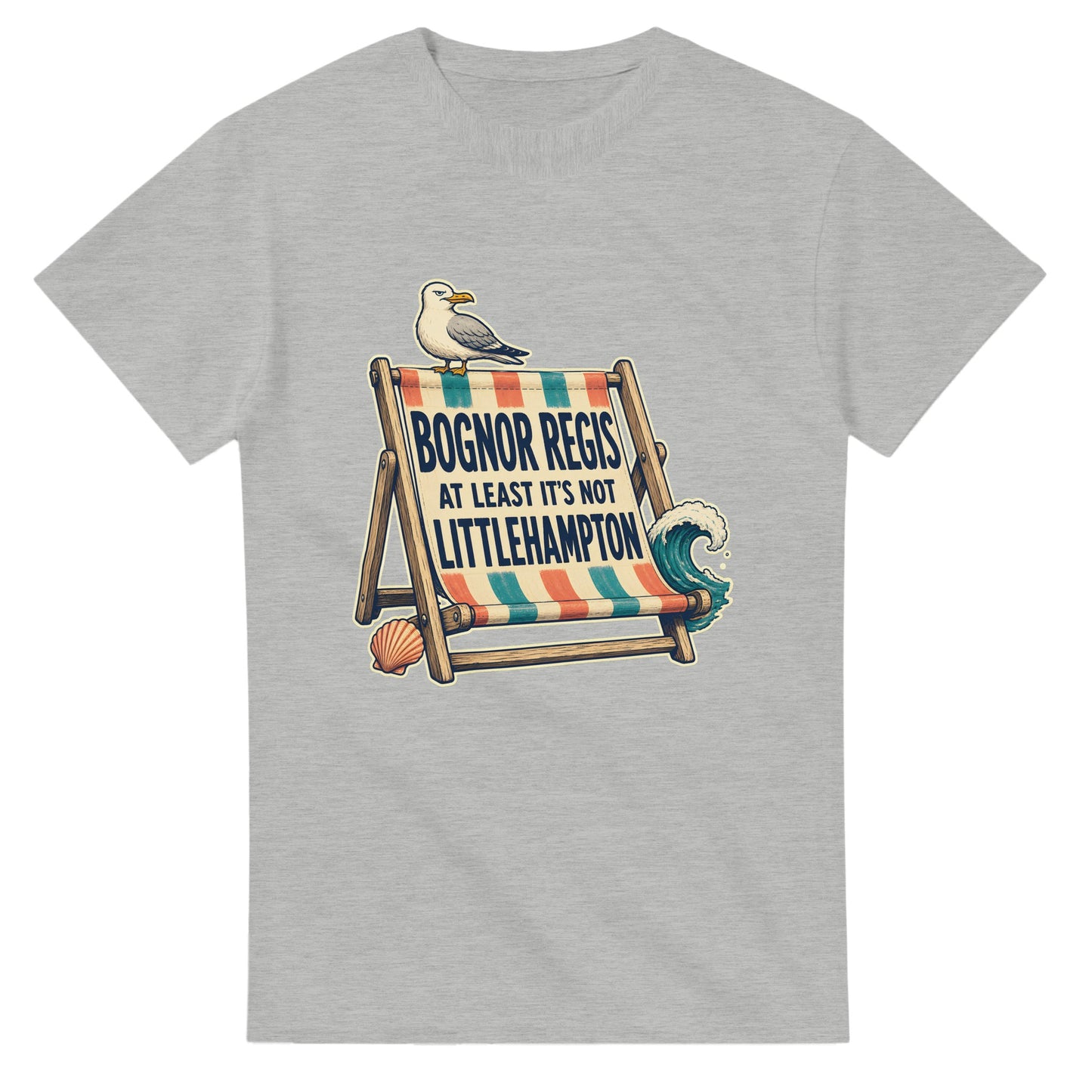 Bognor Regis — At Least It's Not Littlehampton T-shirt — product view 2