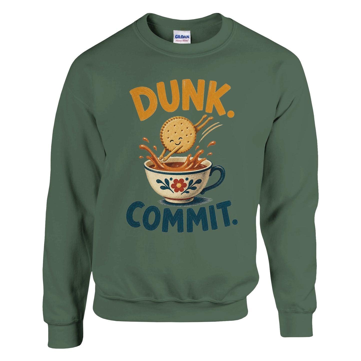 Dunk. Commit. Tea Biscuit Graphic Sweatshirt — product view 8