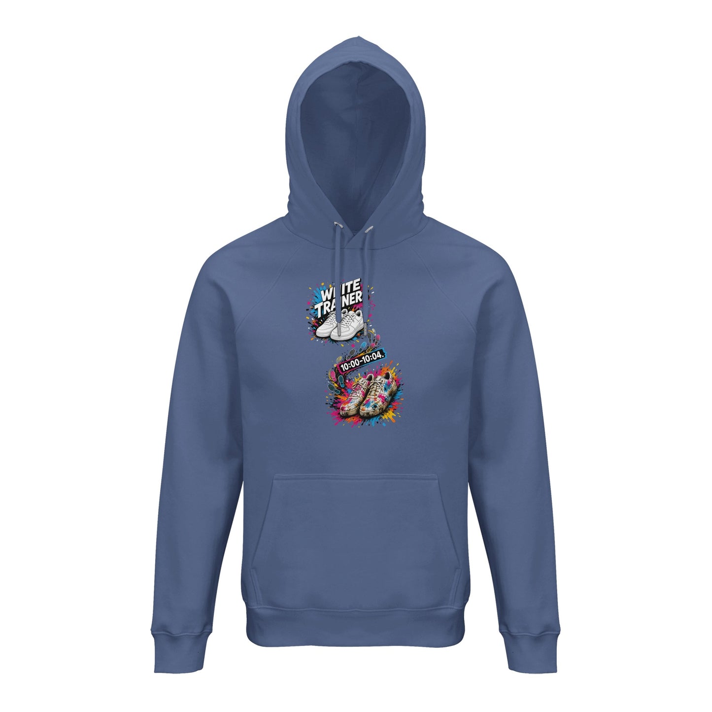 White Trainers: 10:00–10:04 Hoodie — product view 3
