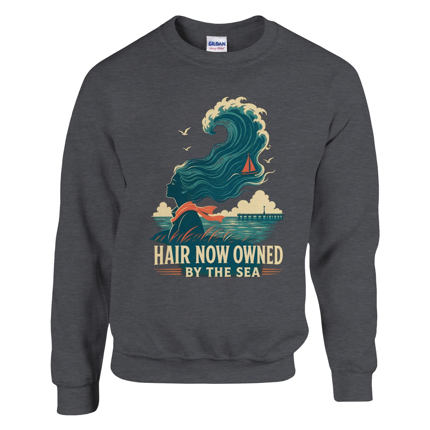 Hair Now Owned by the Sea Sweatshirt — product view 10
