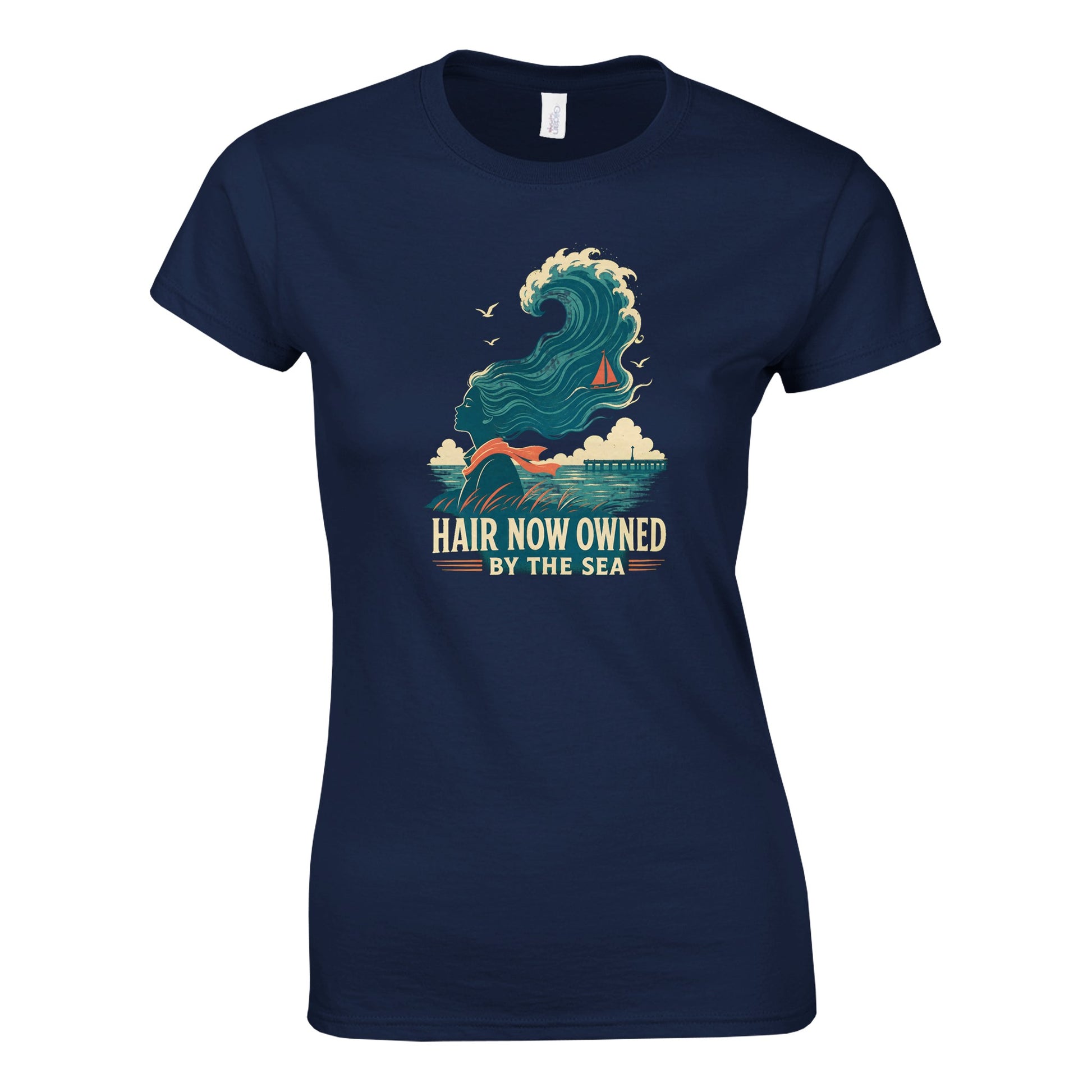 Hair Now Owned by the Sea Women's T-shirt — product view 8