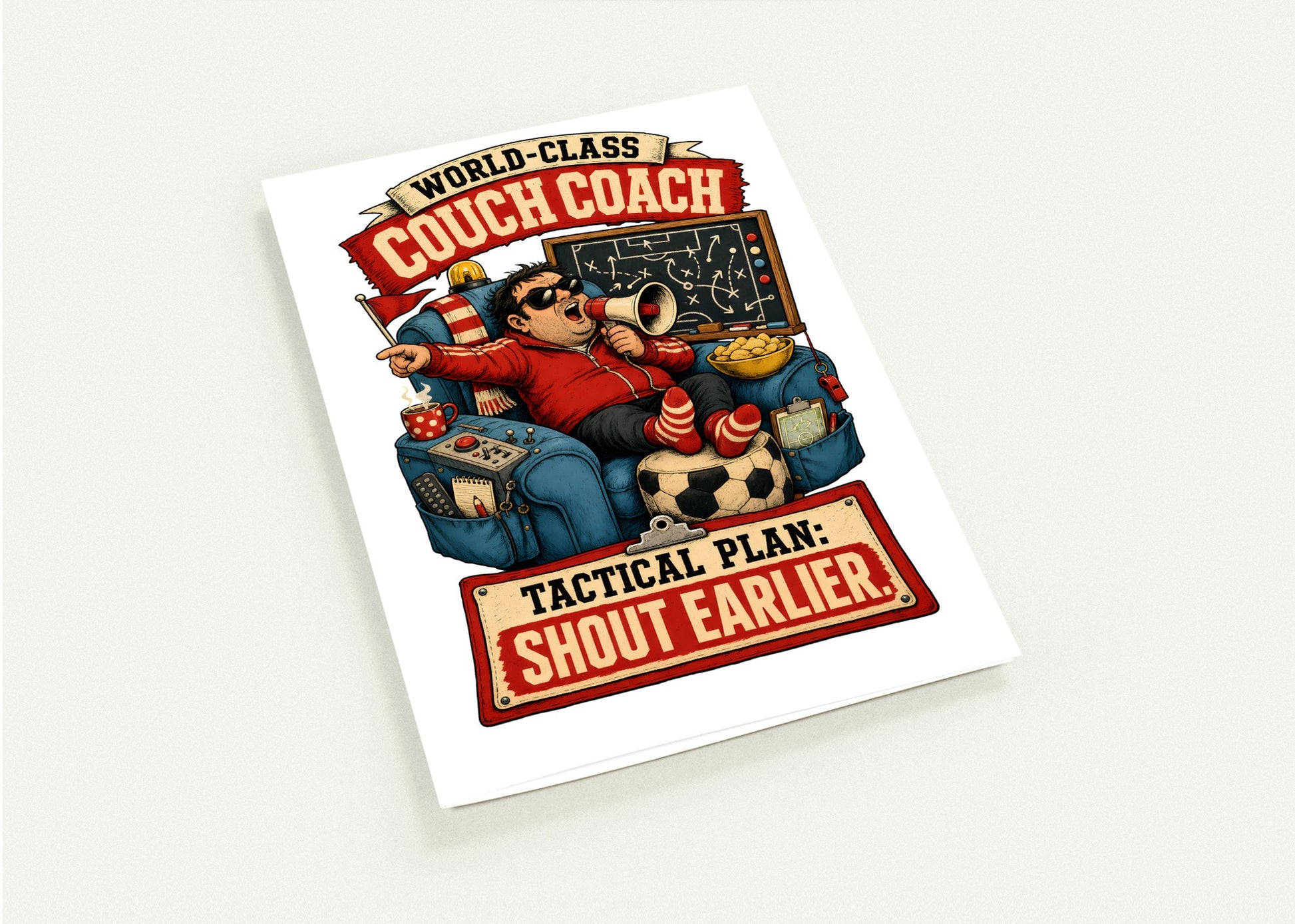 World-Class Couch Coach Greeting Card Pack — product view 4