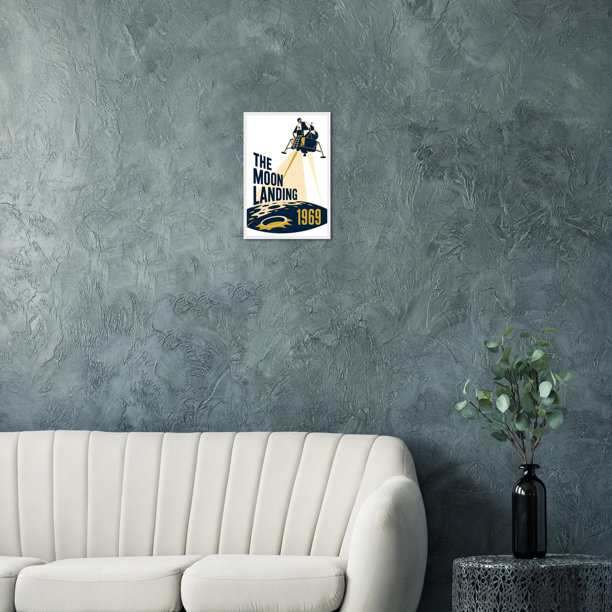 The Moon Landing — 1969 Framed Wall Art — product view 12
