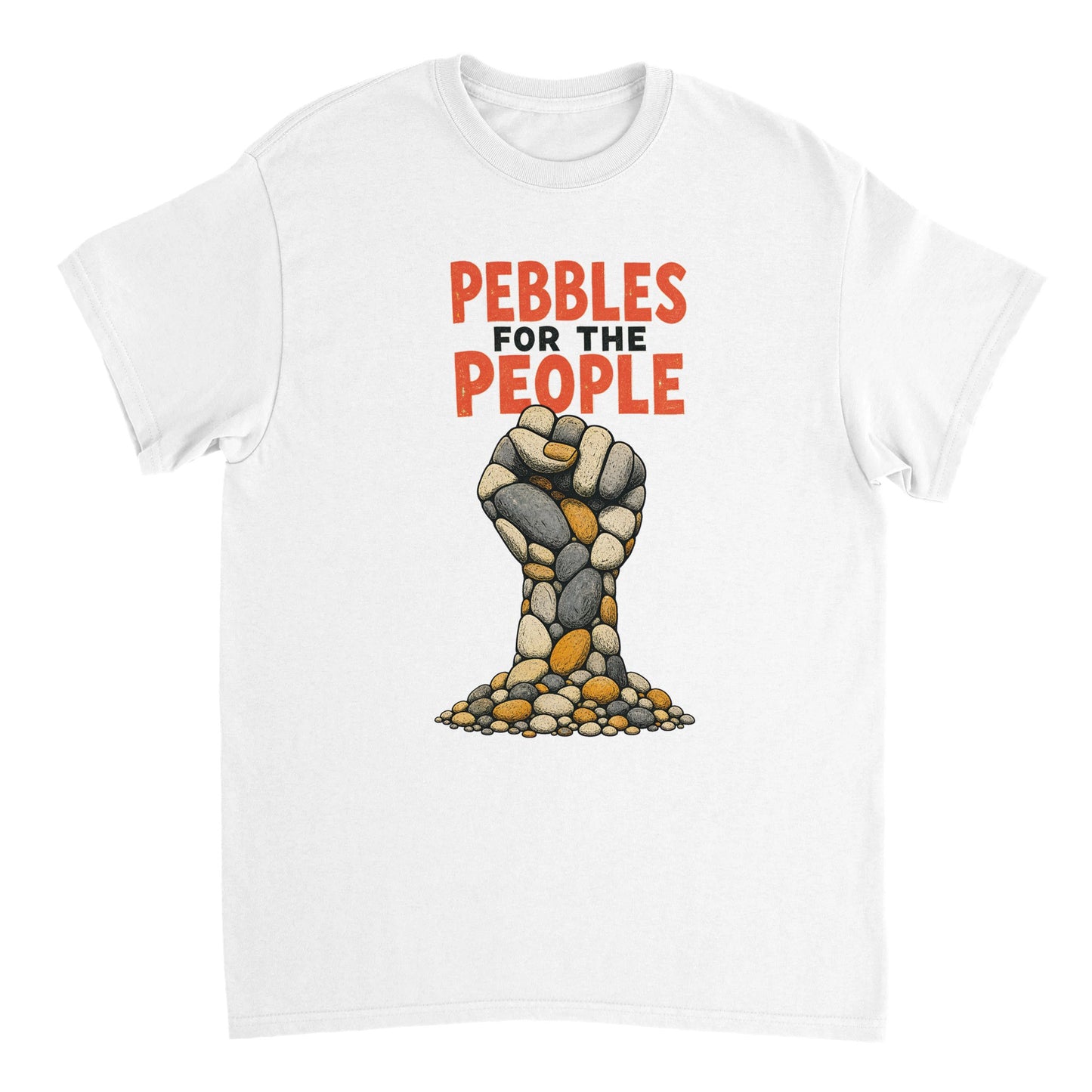 Pebbles for the People Graphic T-shirt — product view 17