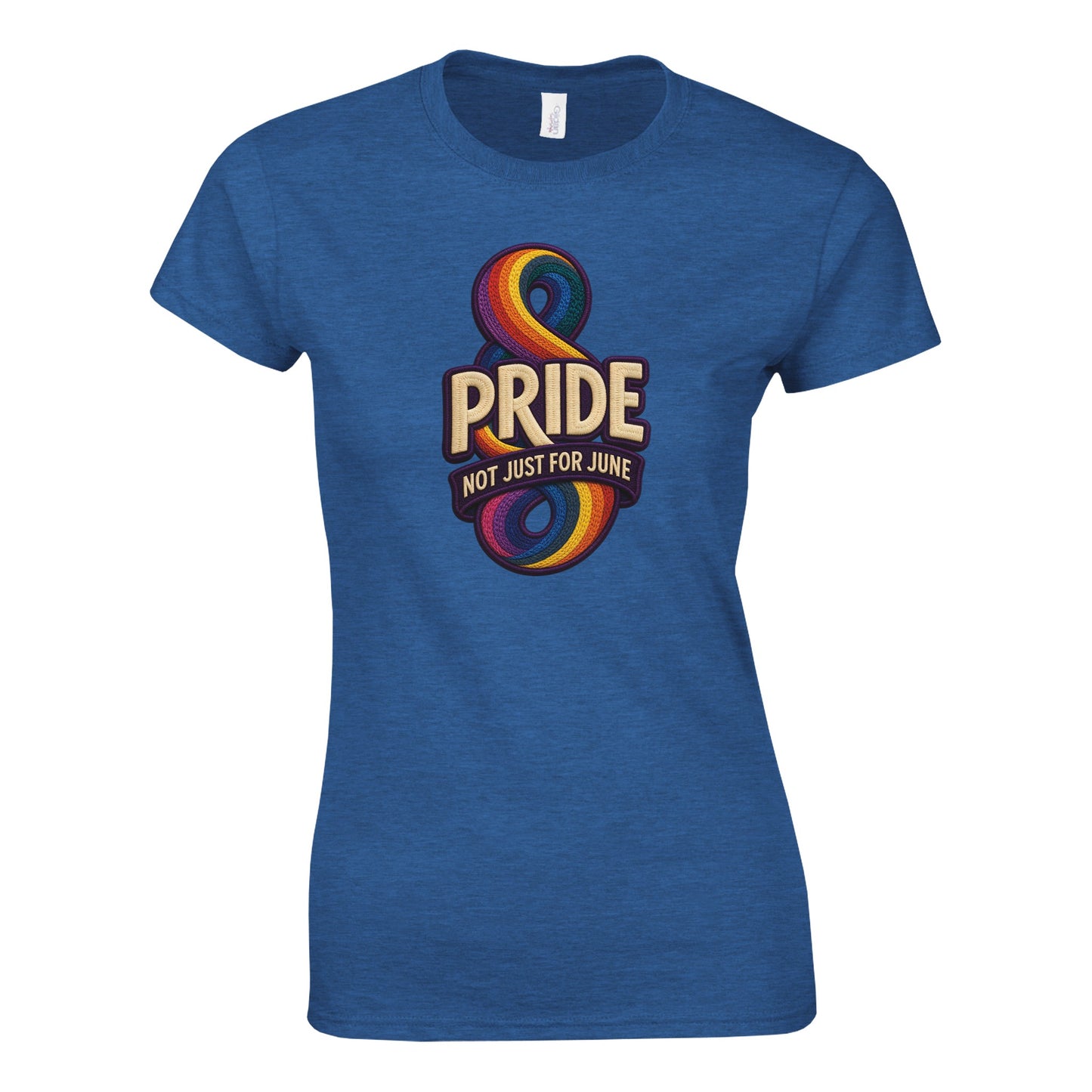 Pride: Not Just for June Women's T-shirt — product view 3
