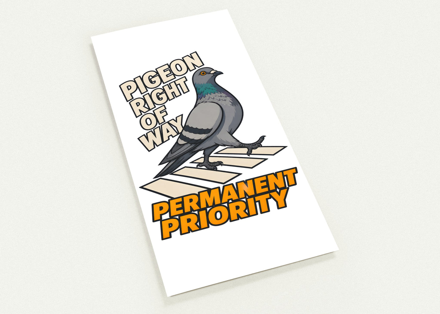 Pigeon Right of Way Postcard Pack — product view 1