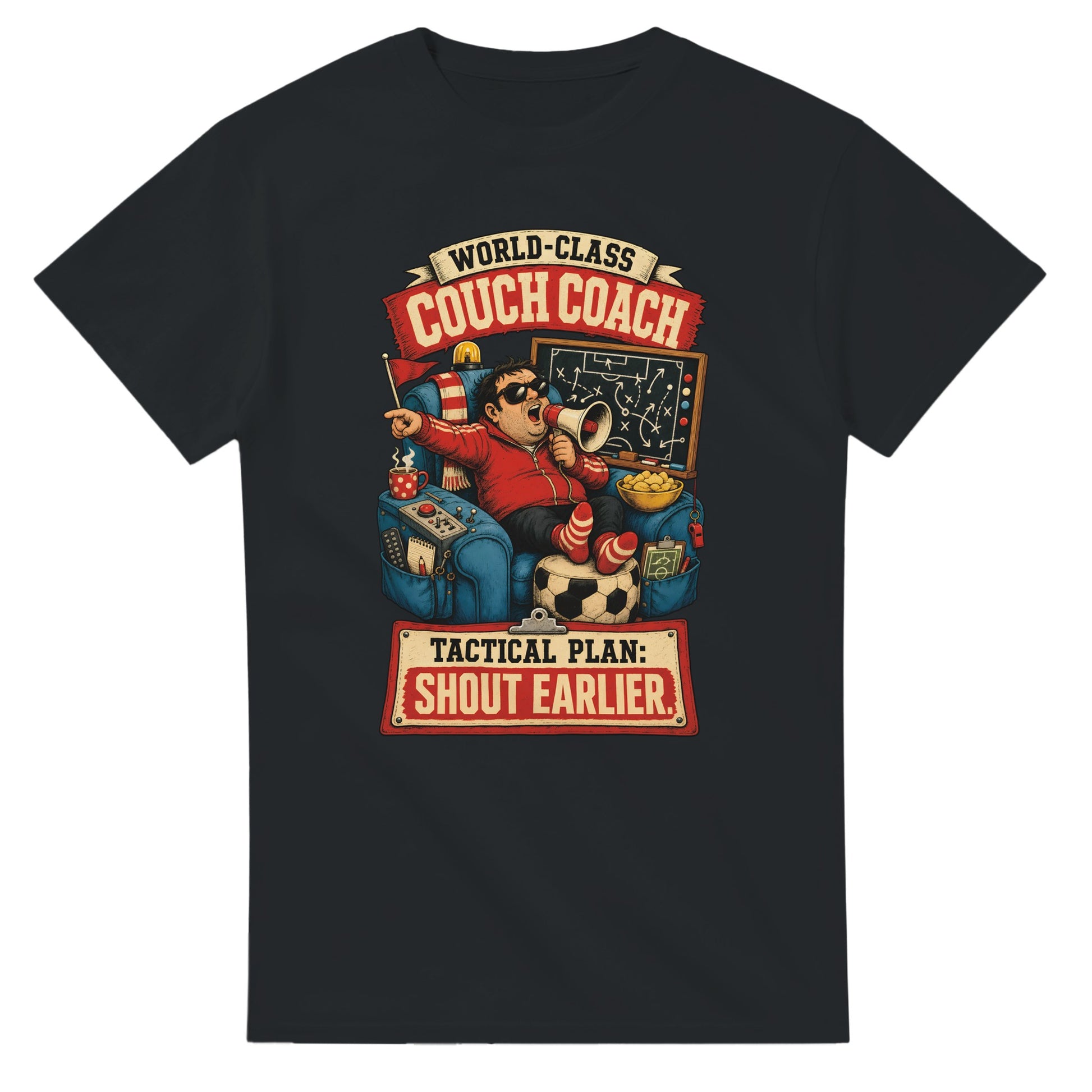 World-Class Couch Coach T-shirt — product view 10