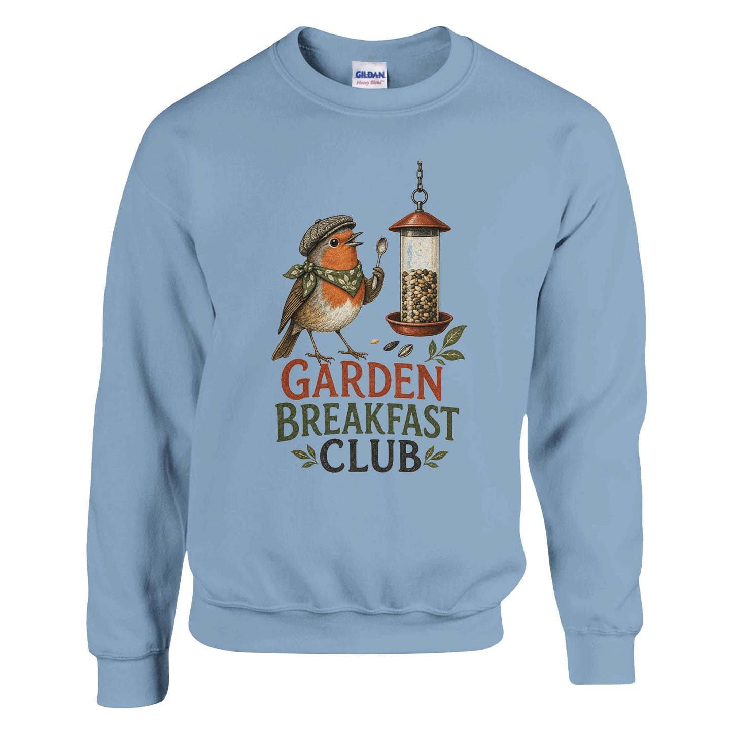 Garden Breakfast Club Robin Graphic Sweatshirt — product view 3