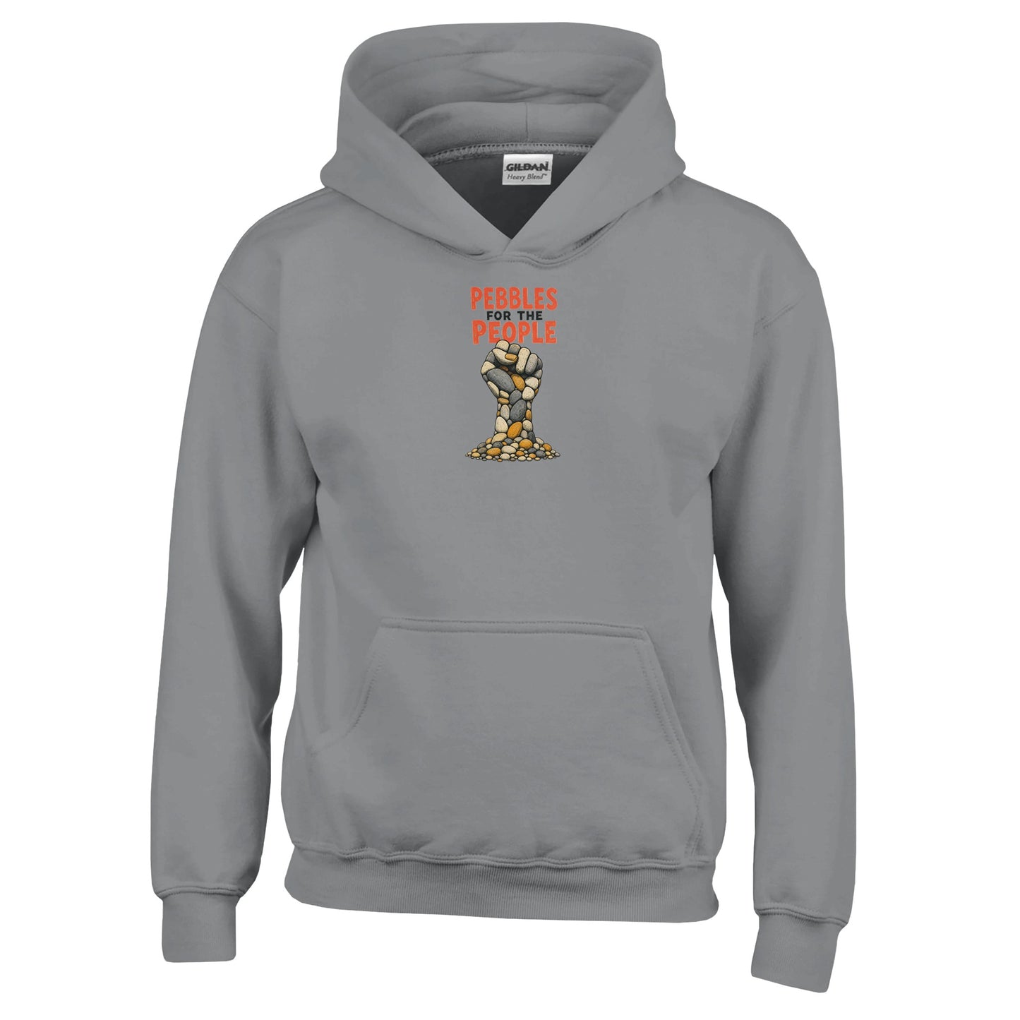 Pebbles for the People Graphic Kids' Hoodie — product view 13