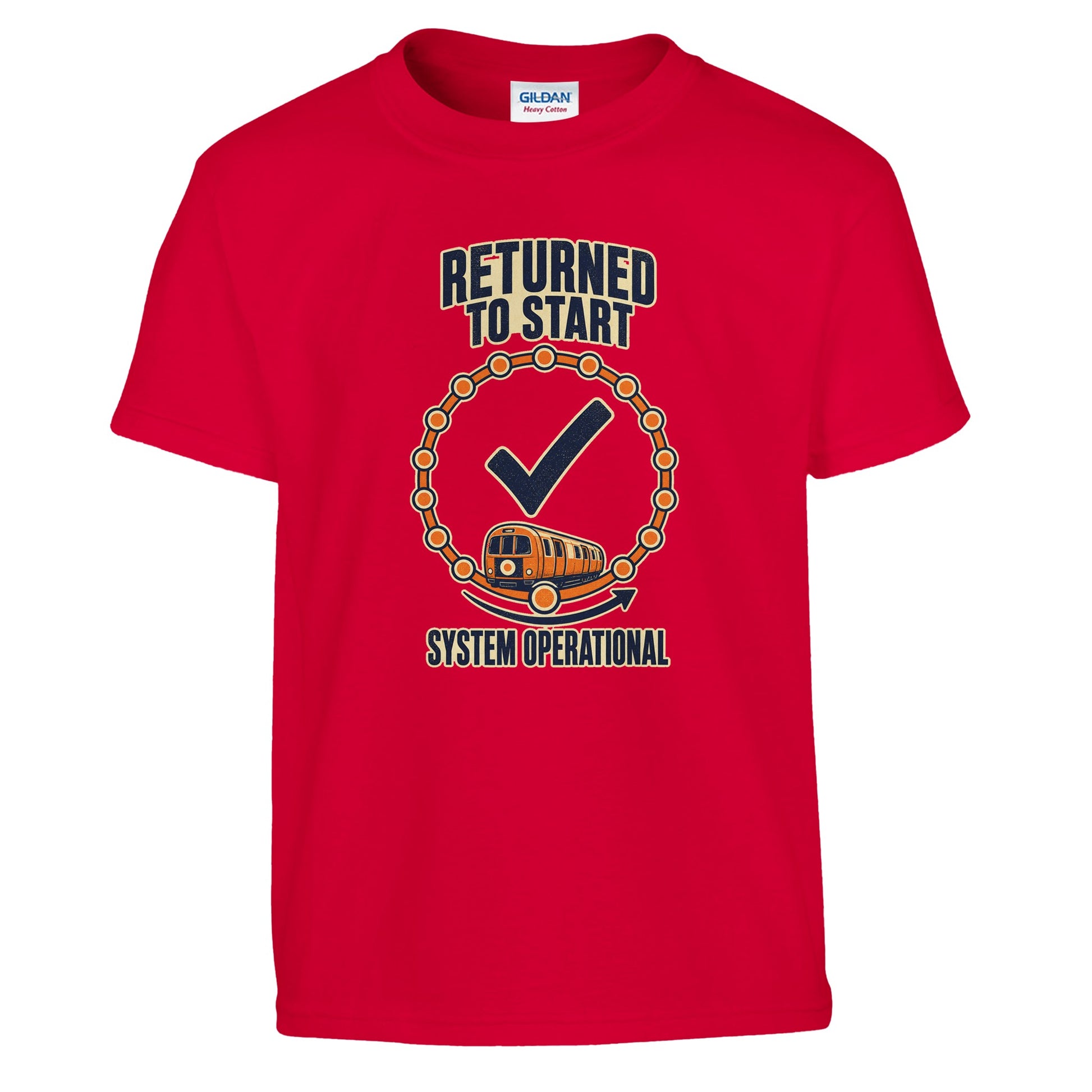 Glasgow Subway: System Operational Kids' T-shirt — product view 5