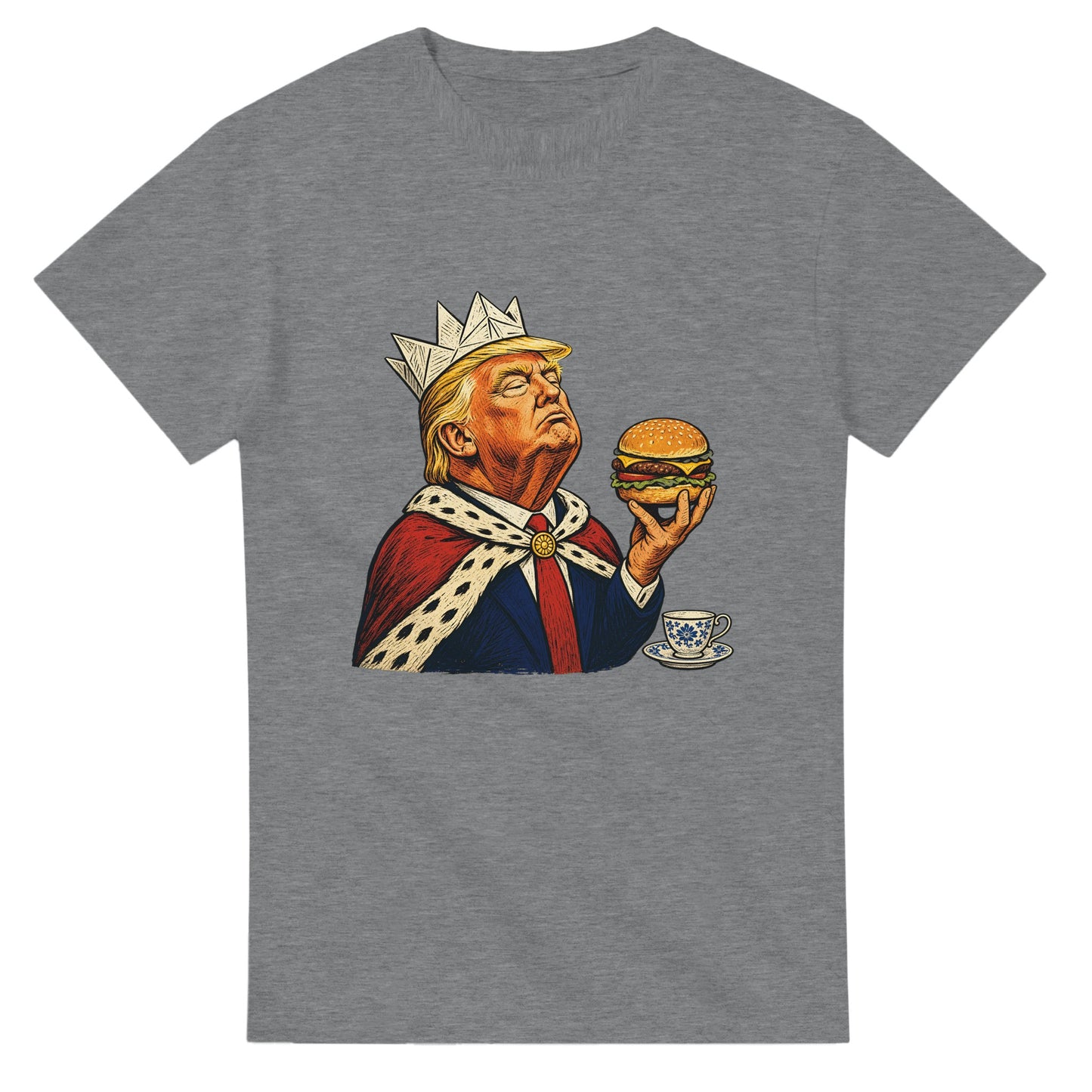 The Very Temporary Monarch — Trump Satire T-shirt — product view 12