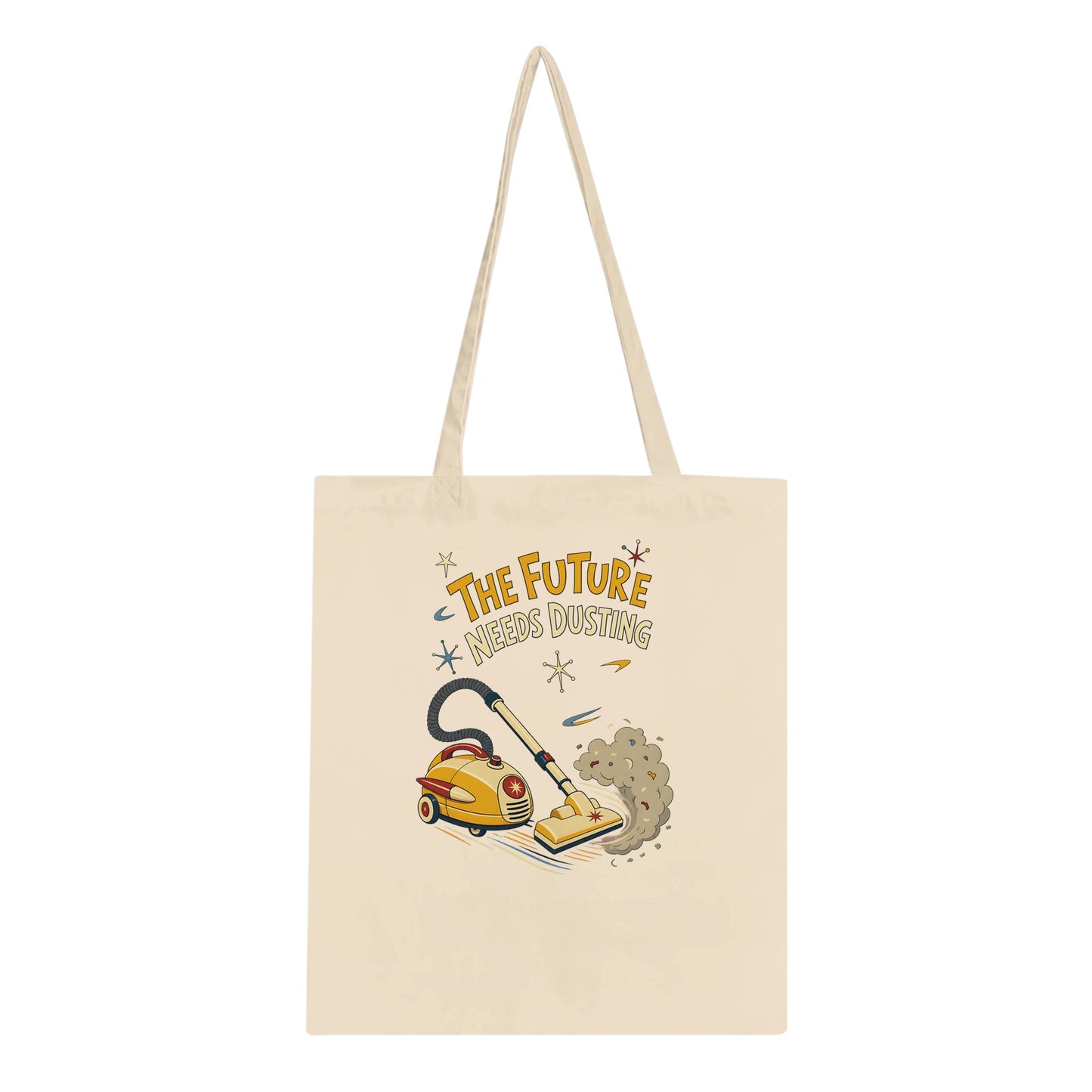 The Future Needs Dusting Tote Bag — product view 1