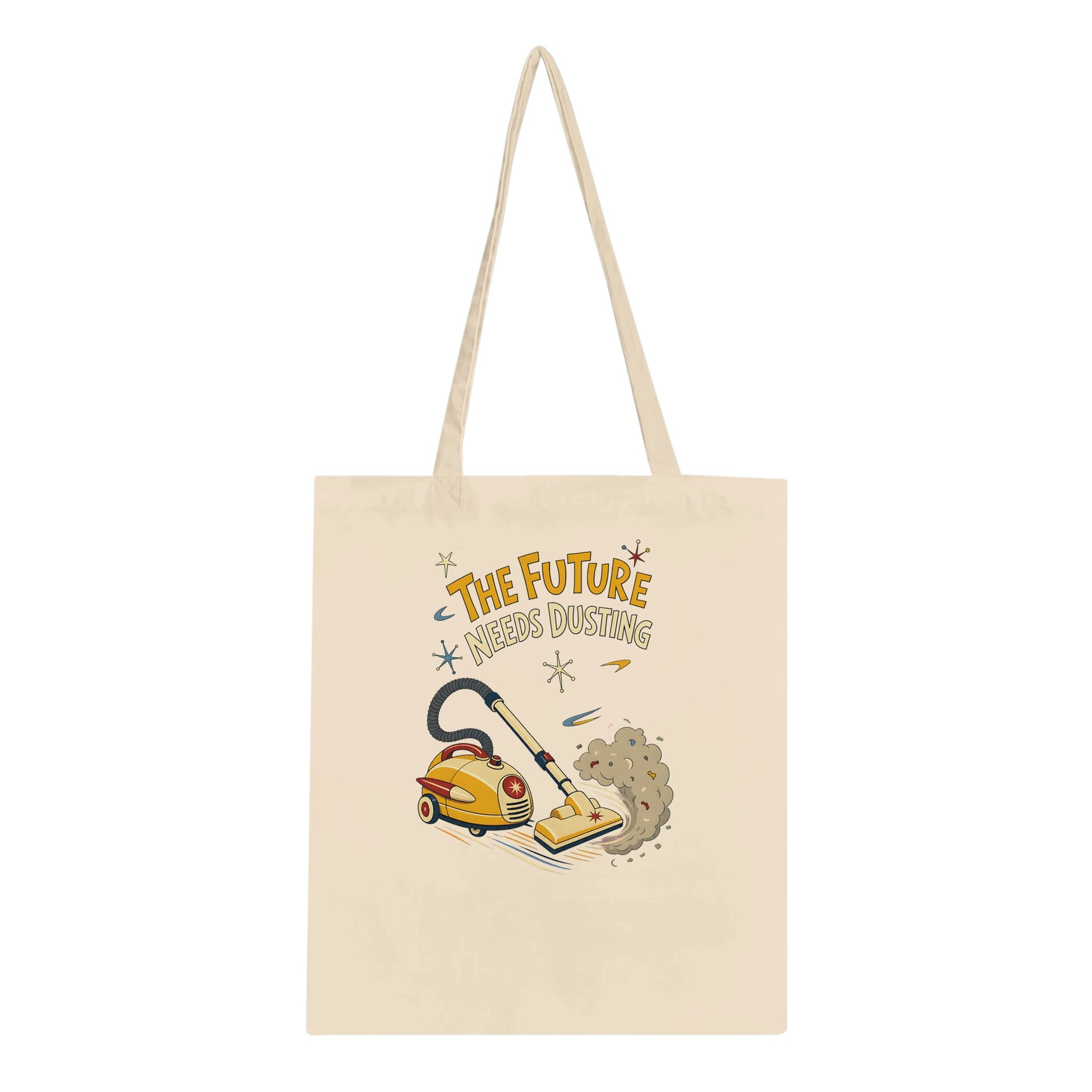 The Future Needs Dusting Tote Bag — product view 2