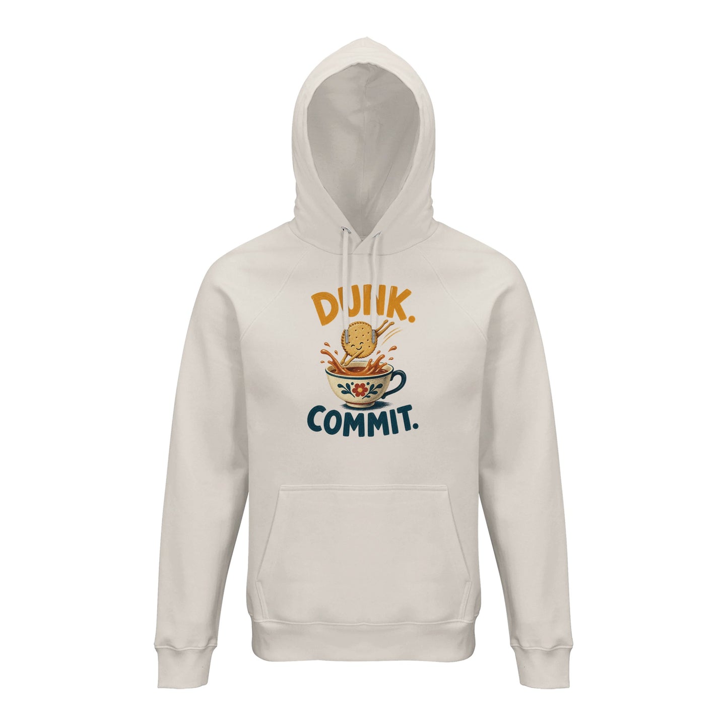 Dunk. Commit. Tea Biscuit Graphic Hoodie — product view 1
