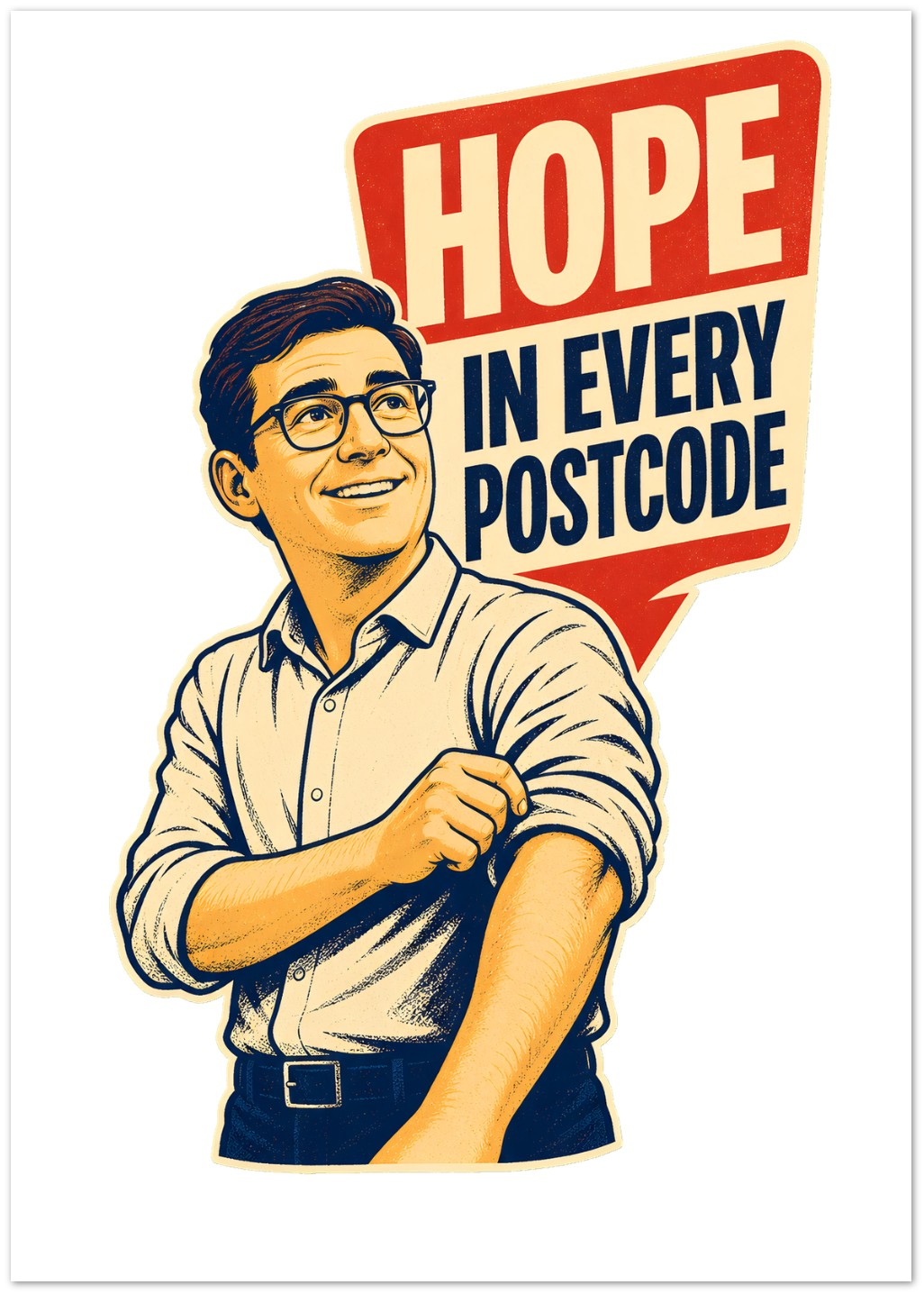 Hope in Every Postcode Greeting Card Pack — product view 1