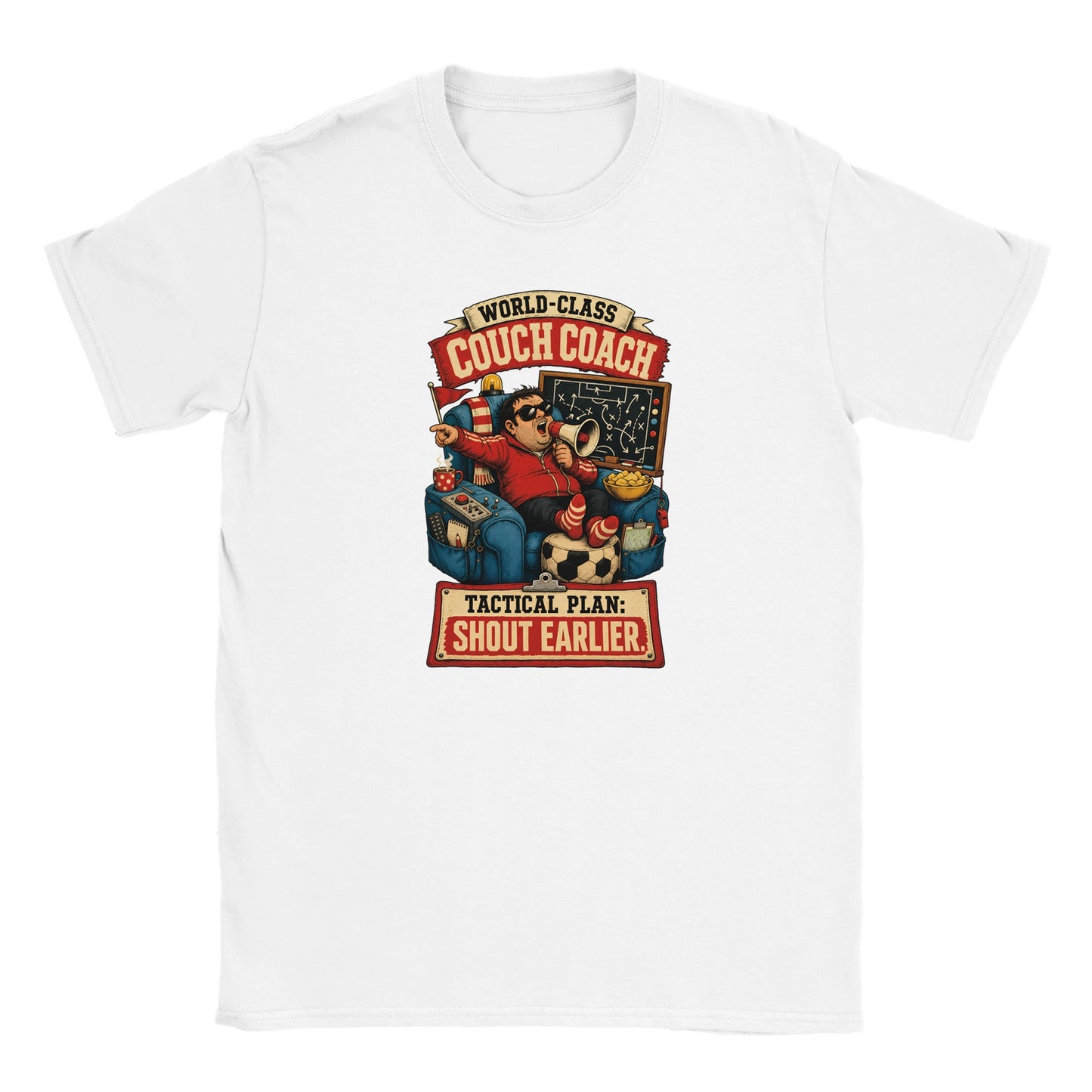 World-Class Couch Coach Kids' T-shirt — product view 15