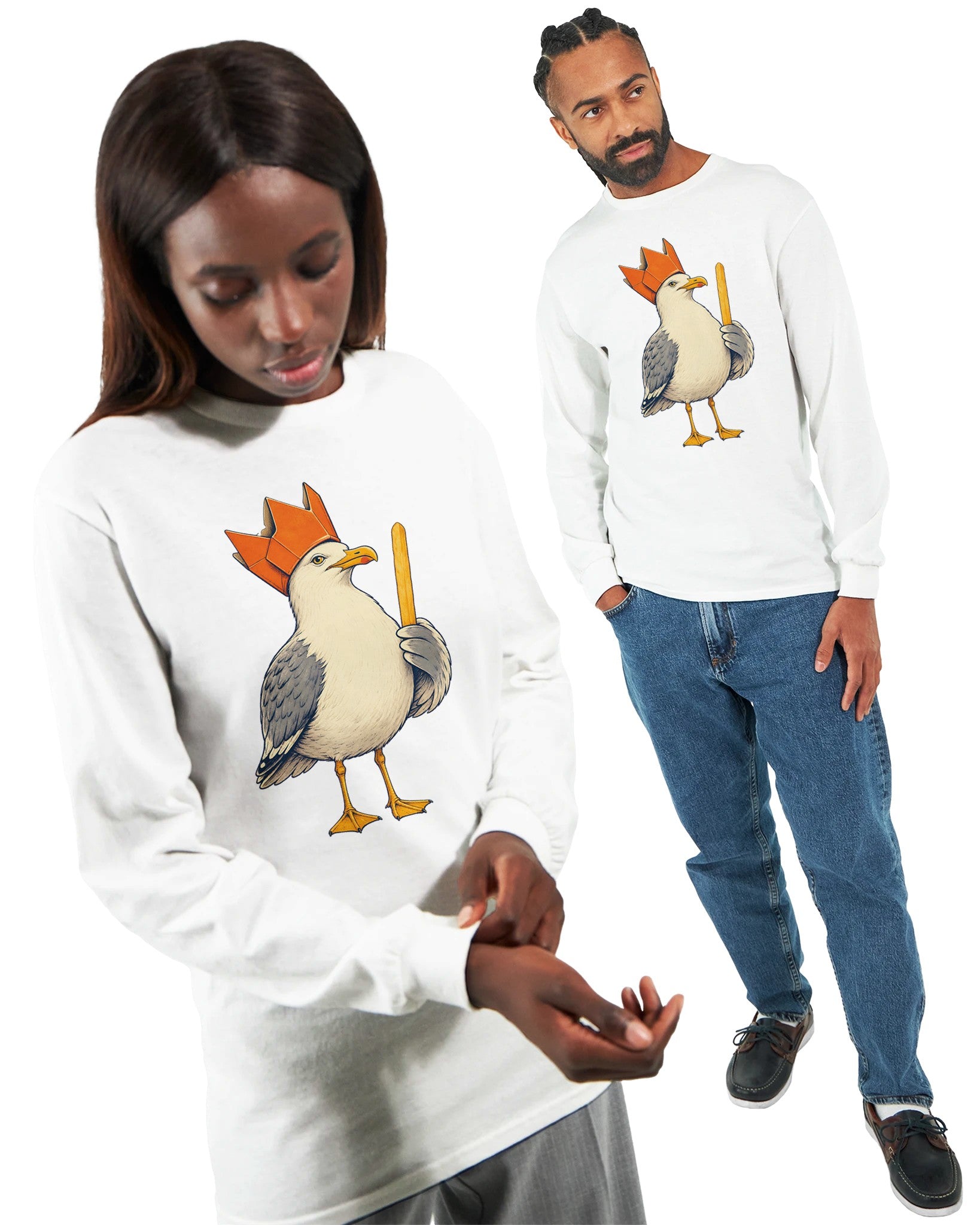 The Chip Crown Gull Long-Sleeve T-shirt — product view 15