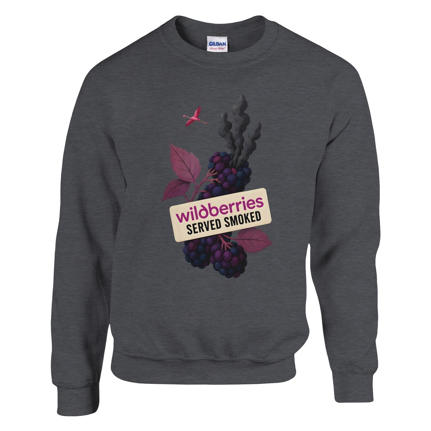 Wildberries, Served Smoked Sweatshirt — product view 10