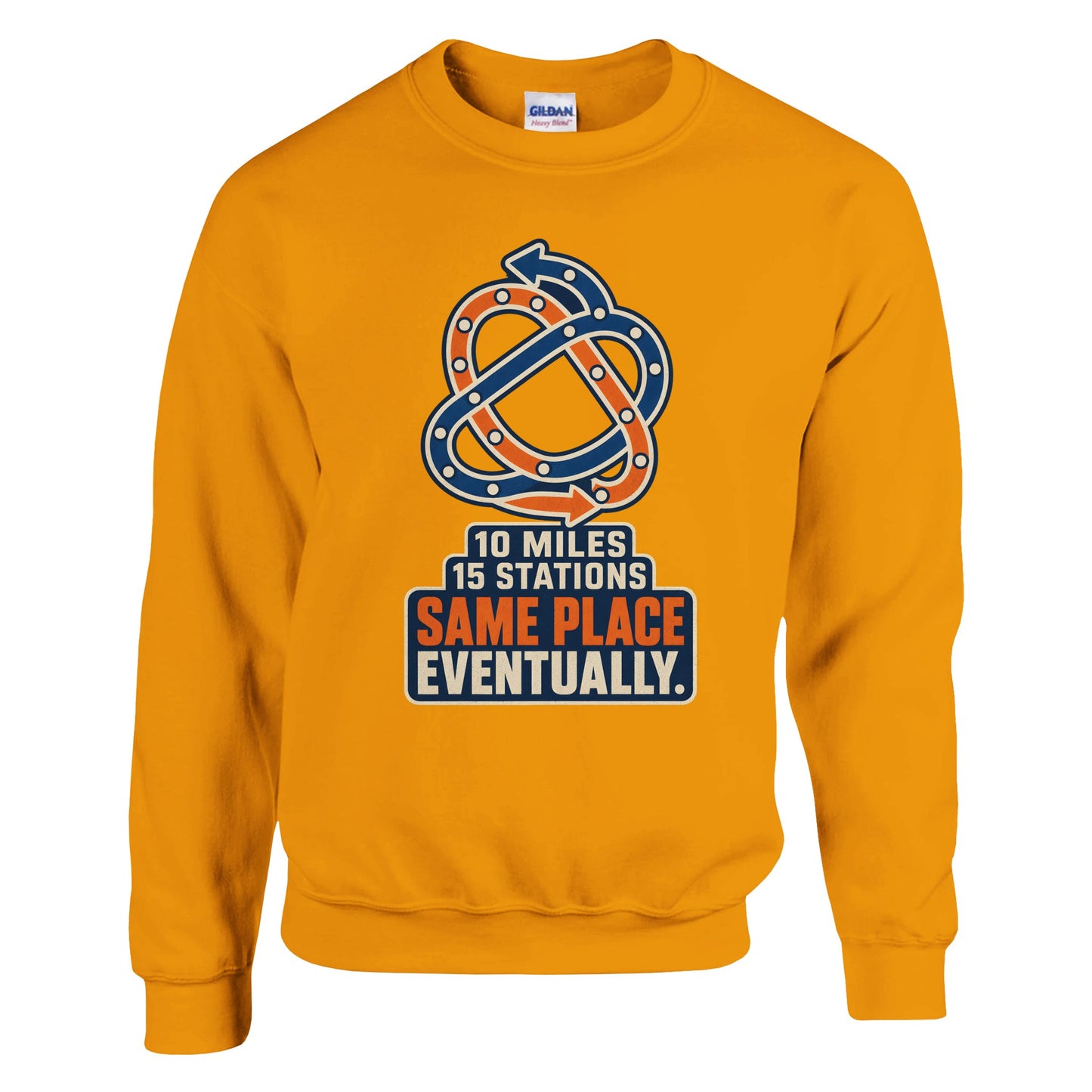 Glasgow Same Place Eventually Sweatshirt — product view 11