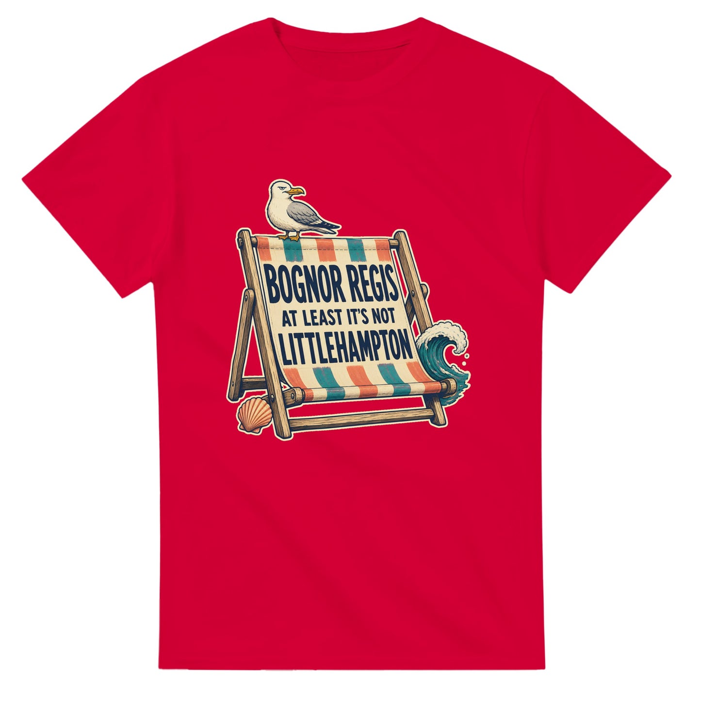 Bognor Regis — At Least It's Not Littlehampton T-shirt — product view 9