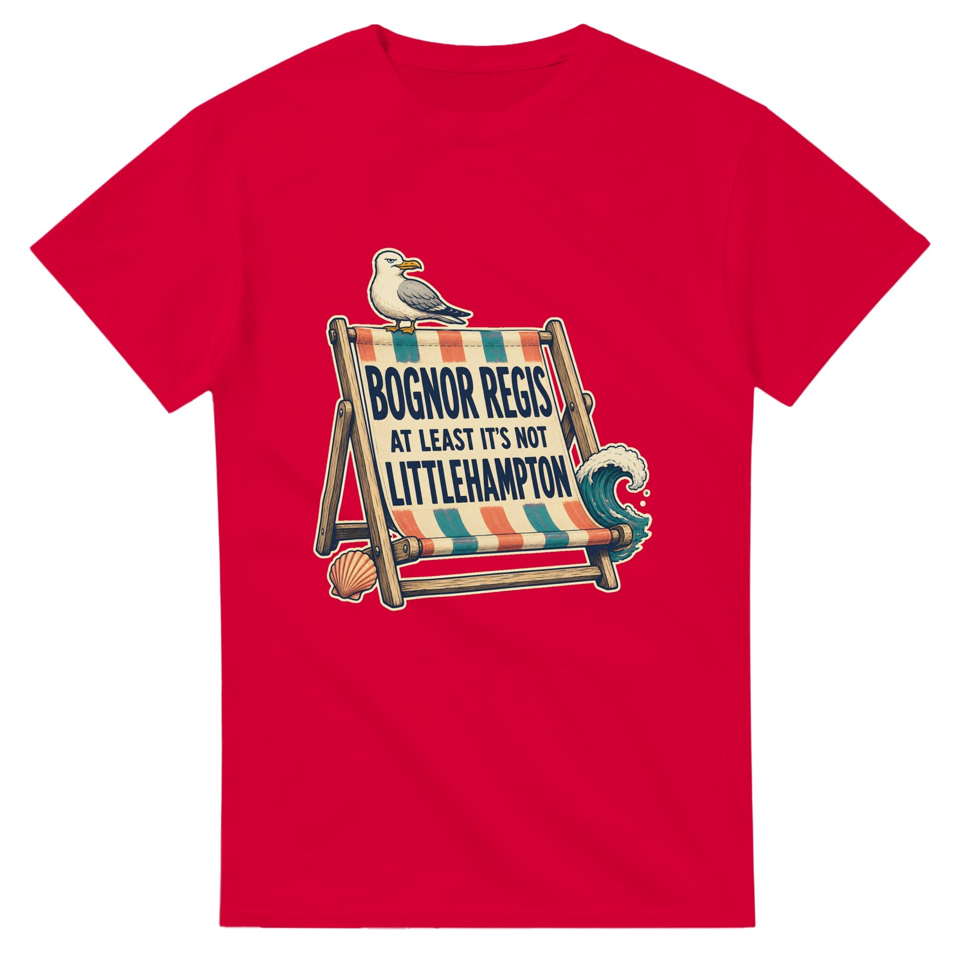 Bognor Regis — At Least It's Not Littlehampton T-shirt — product view 9