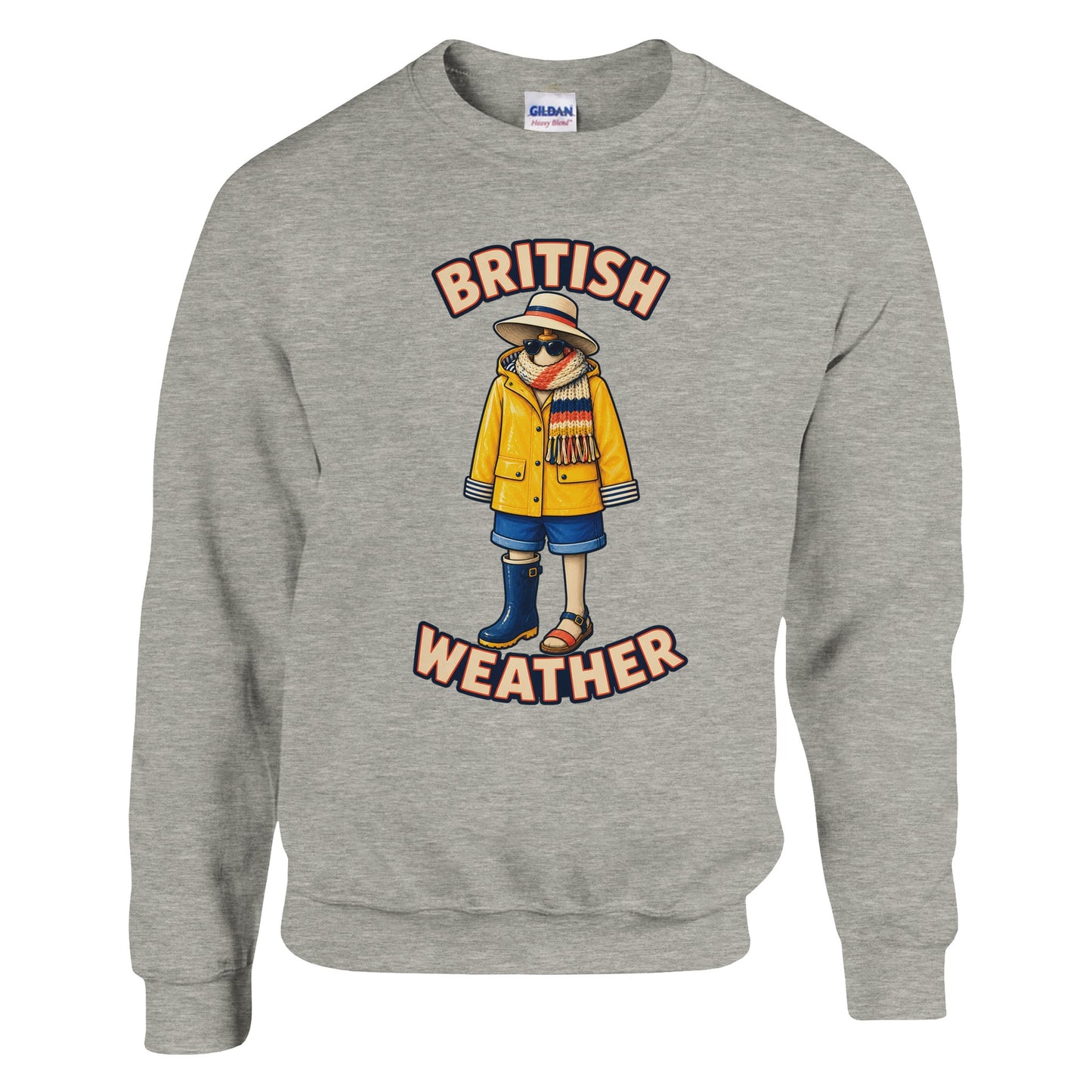 British Weather All-Weather Outfit Sweatshirt — product view 17