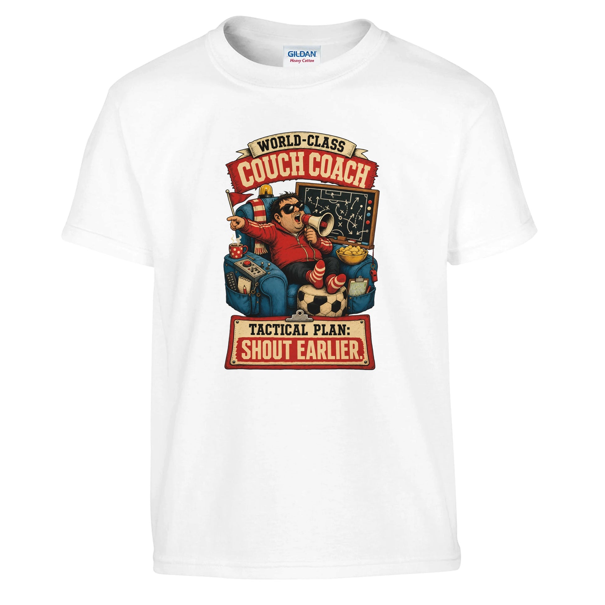 World-Class Couch Coach Kids' T-shirt — product view 1