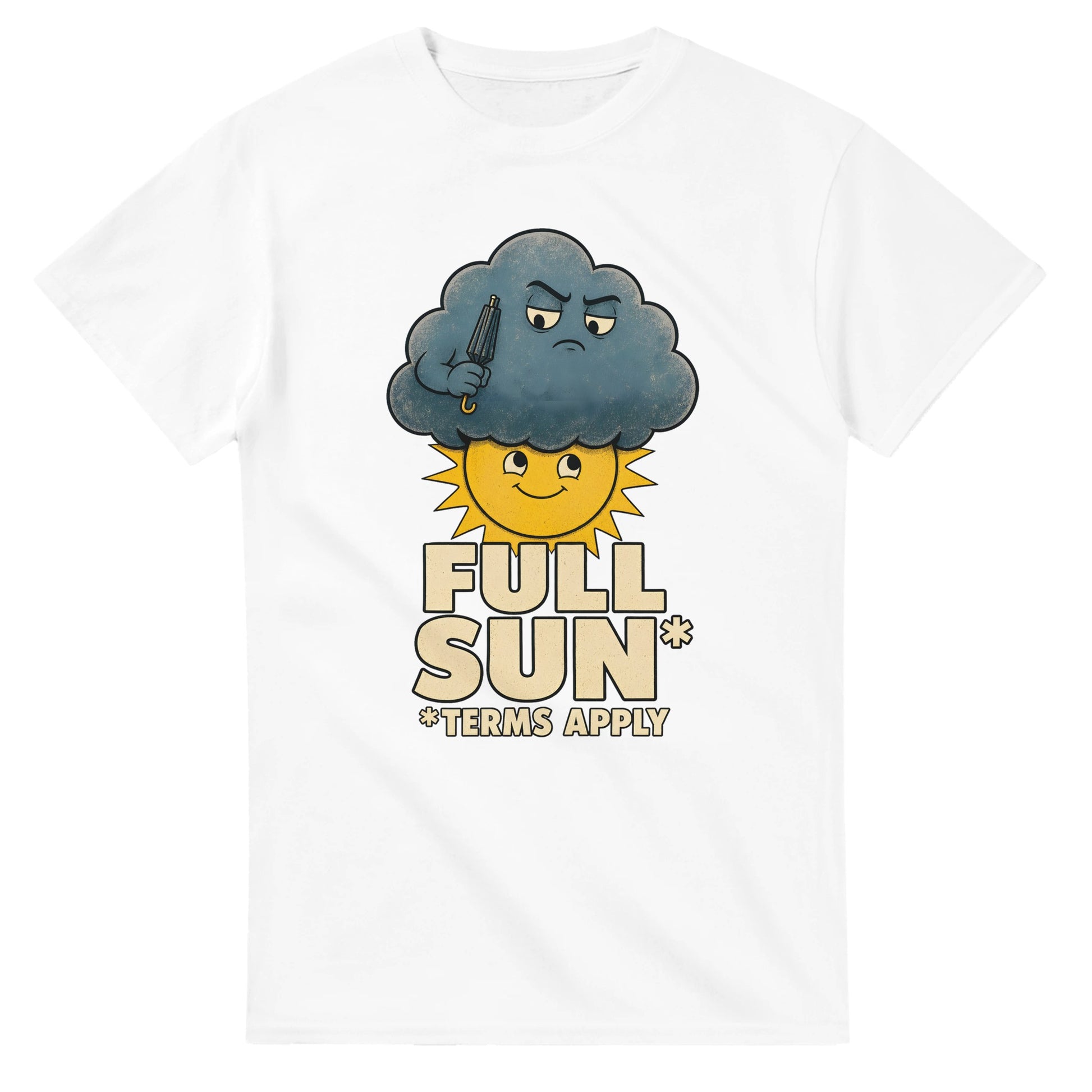 Full Sun, Terms Apply Weather Graphic T-shirt — product view 1
