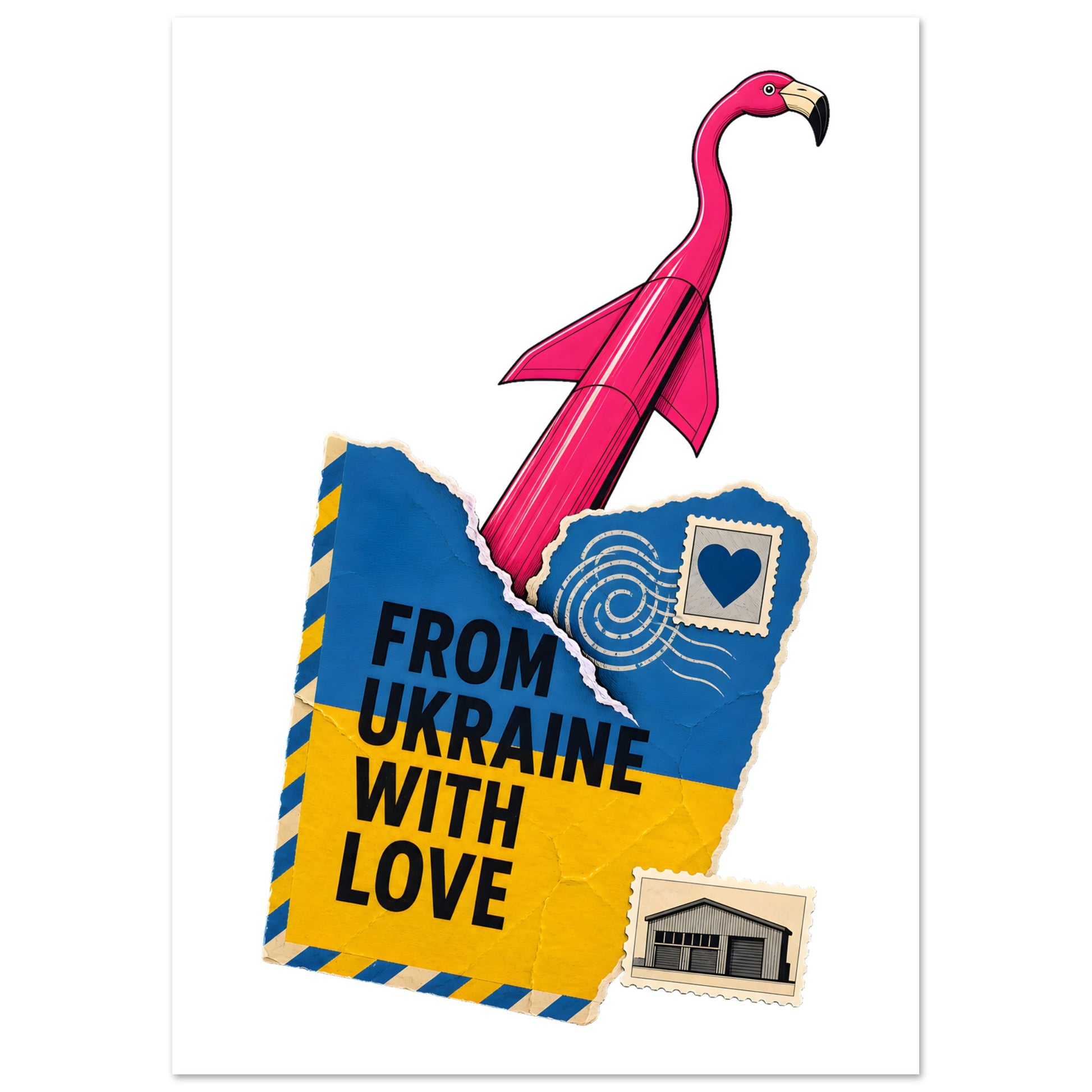 From Ukraine With Love Poster — product view 1