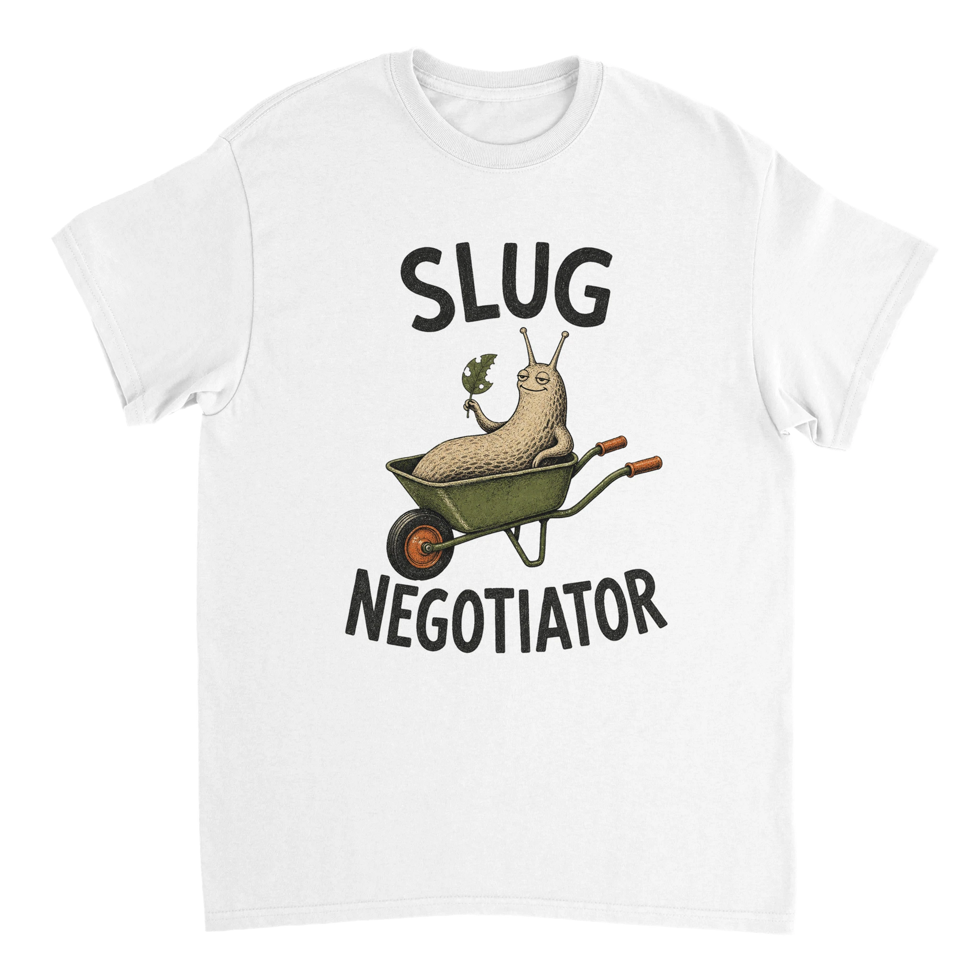 Slug Negotiator Garden Graphic T-shirt — product view 2
