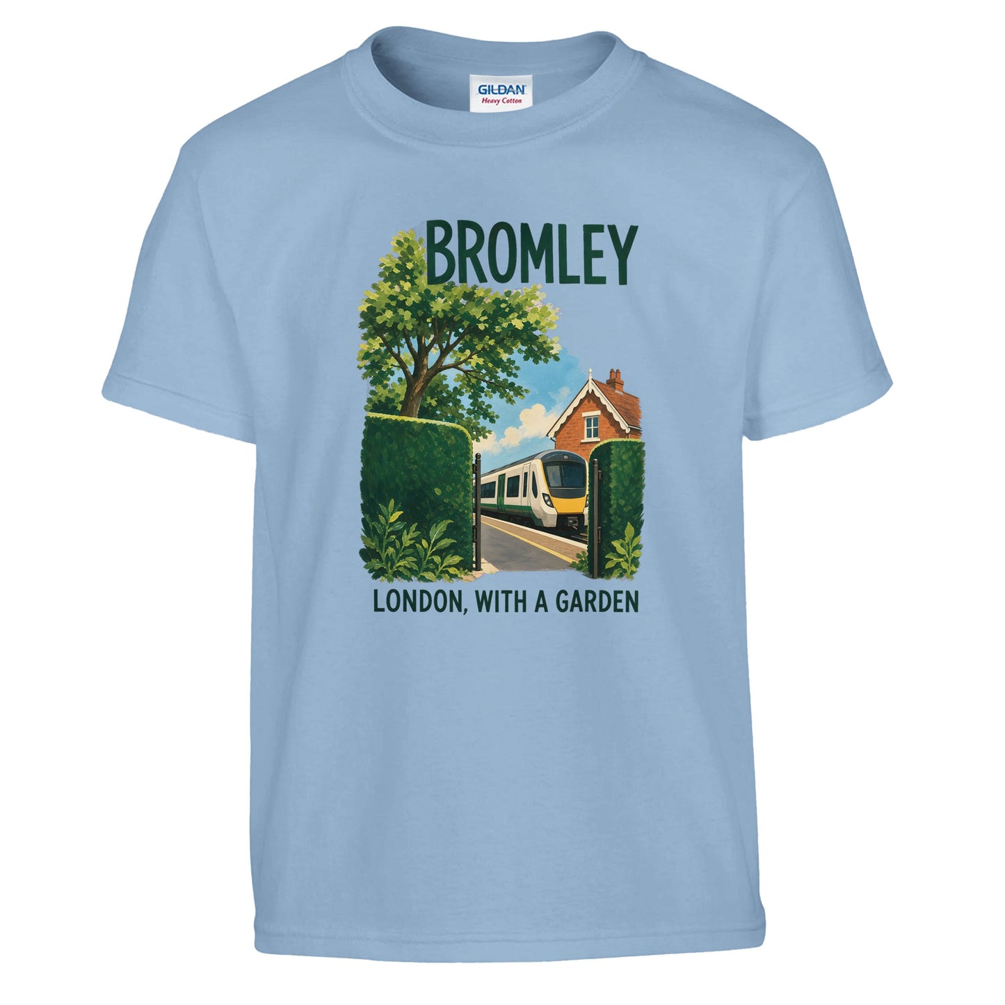Bromley: London with a Garden Kids' T-shirt — product view 3