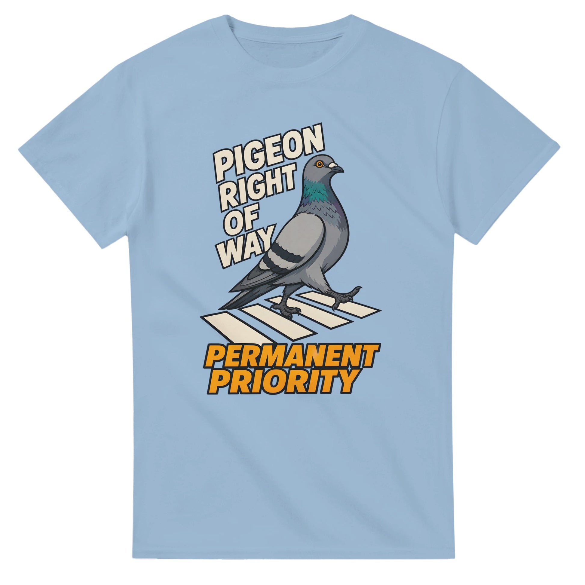 Pigeon Right of Way T-shirt — product view 15