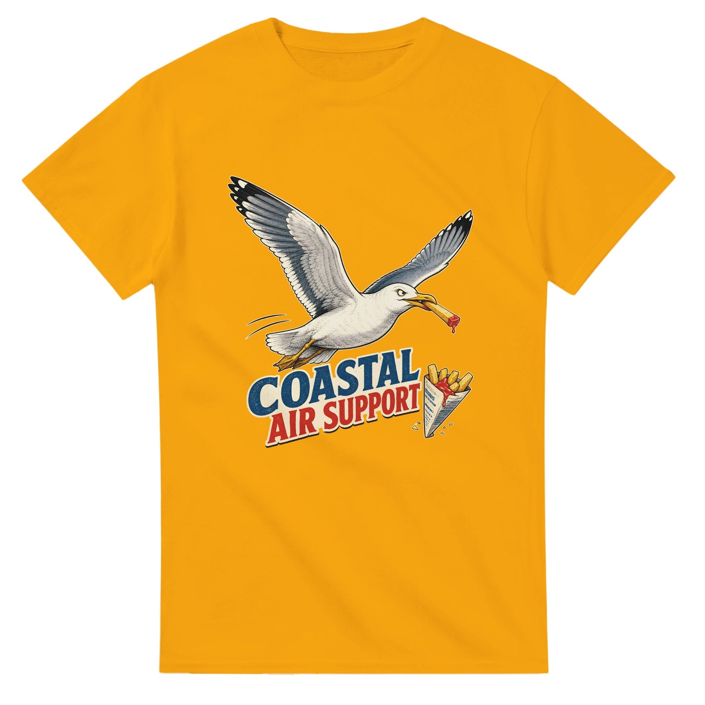 Coastal Air Support Seagull Graphic T-shirt — product view 14
