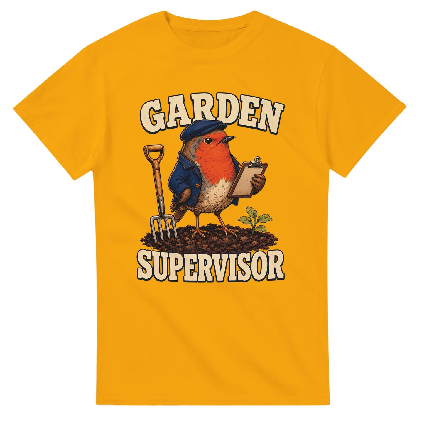 Garden Supervisor Robin T-shirt — product view 14