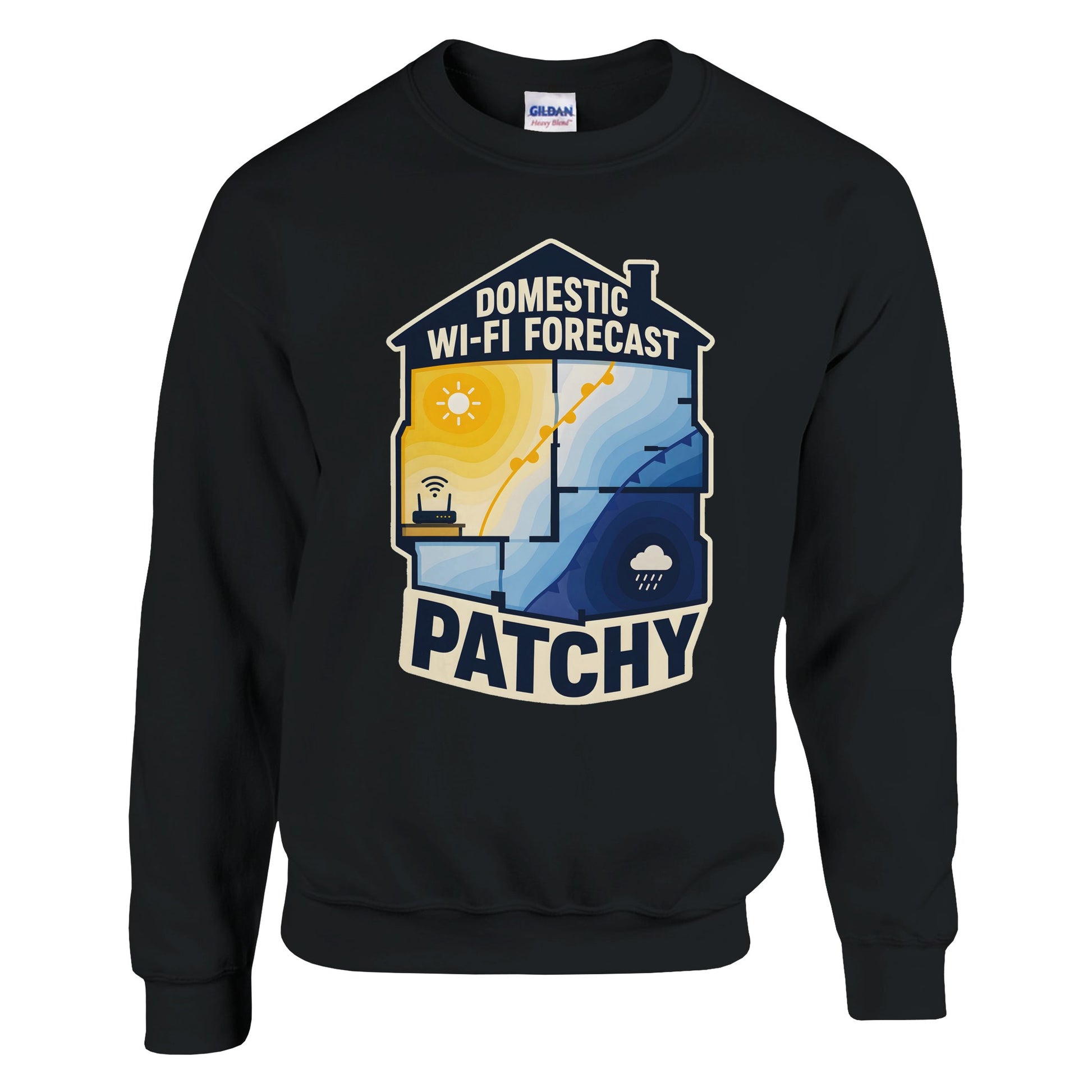 Domestic Wi-Fi Forecast Patchy Sweatshirt — product view 5