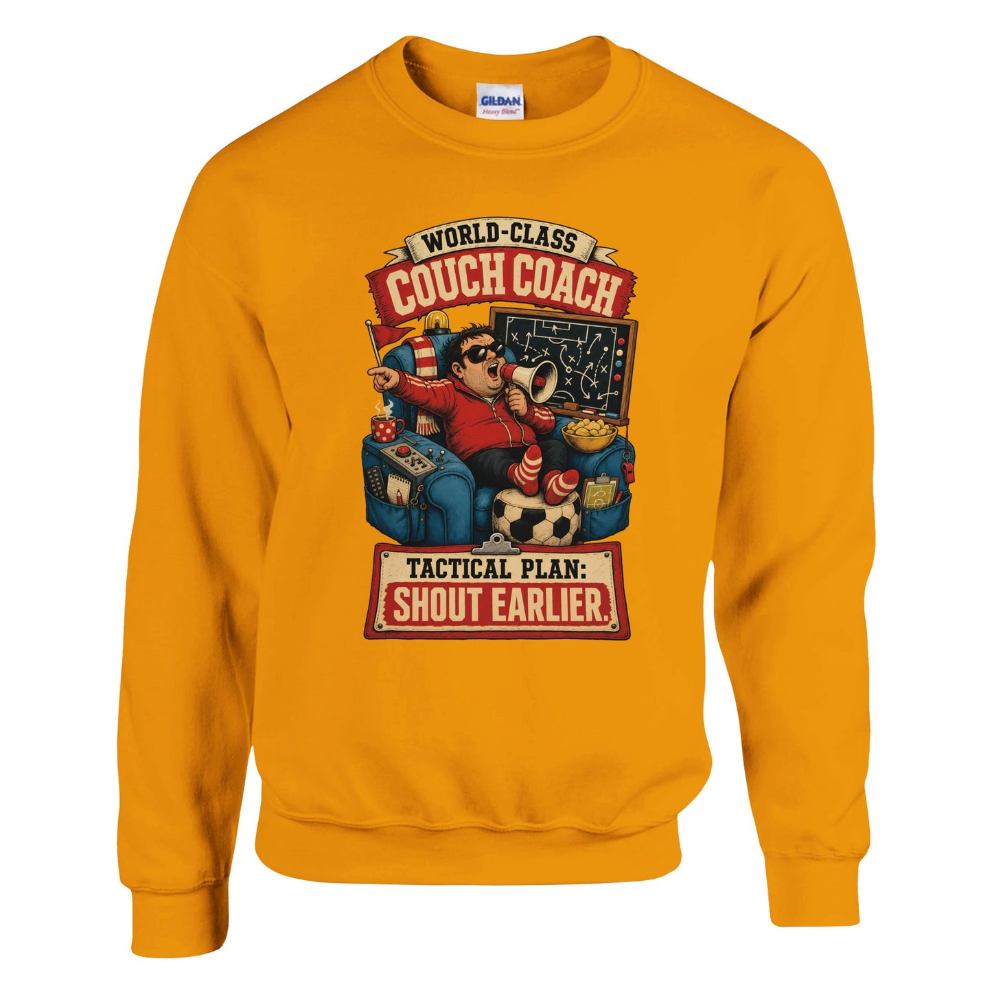 World-Class Couch Coach Sweatshirt — product view 11