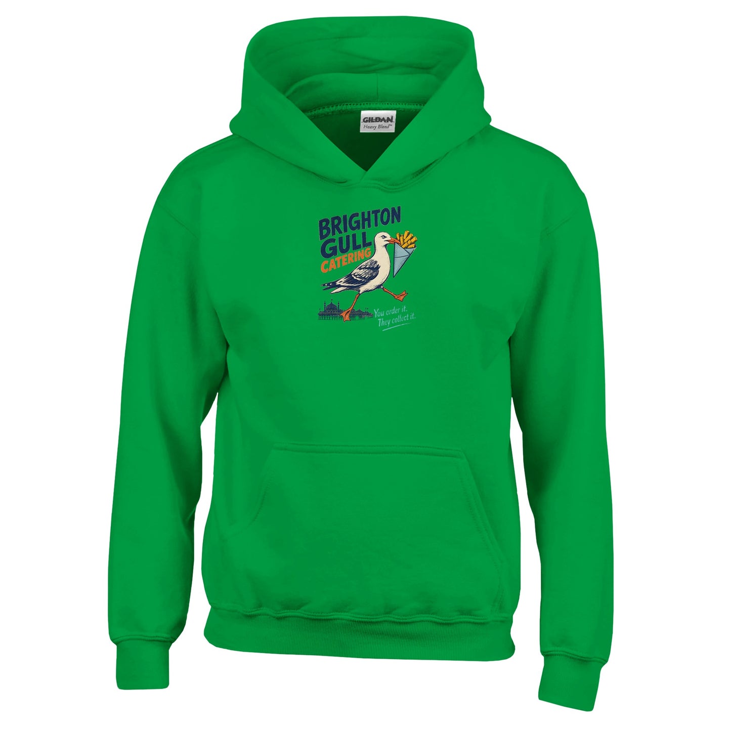 Brighton Gull Catering - You Order It, They Collect It Kids' Hoodie — product view 8