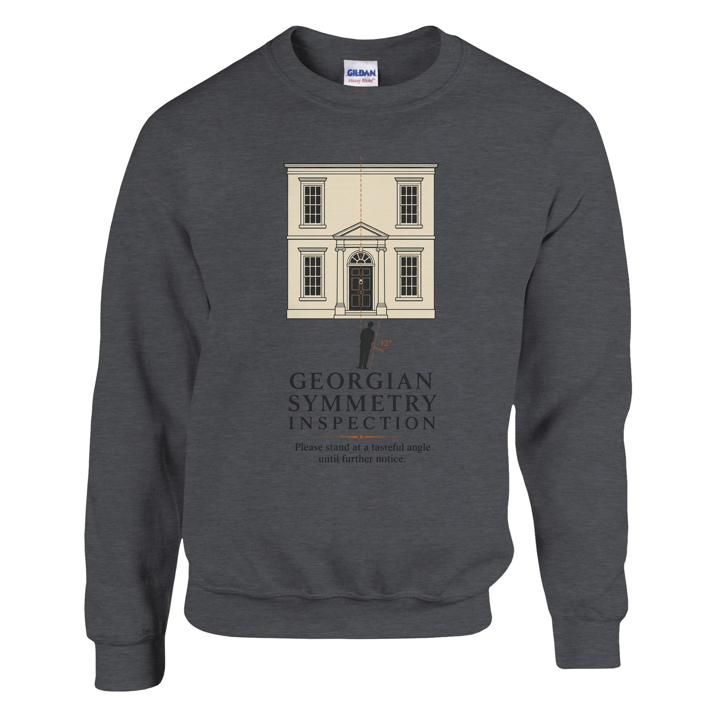 Georgian Symmetry Inspection — Bath Sweatshirt — product view 10